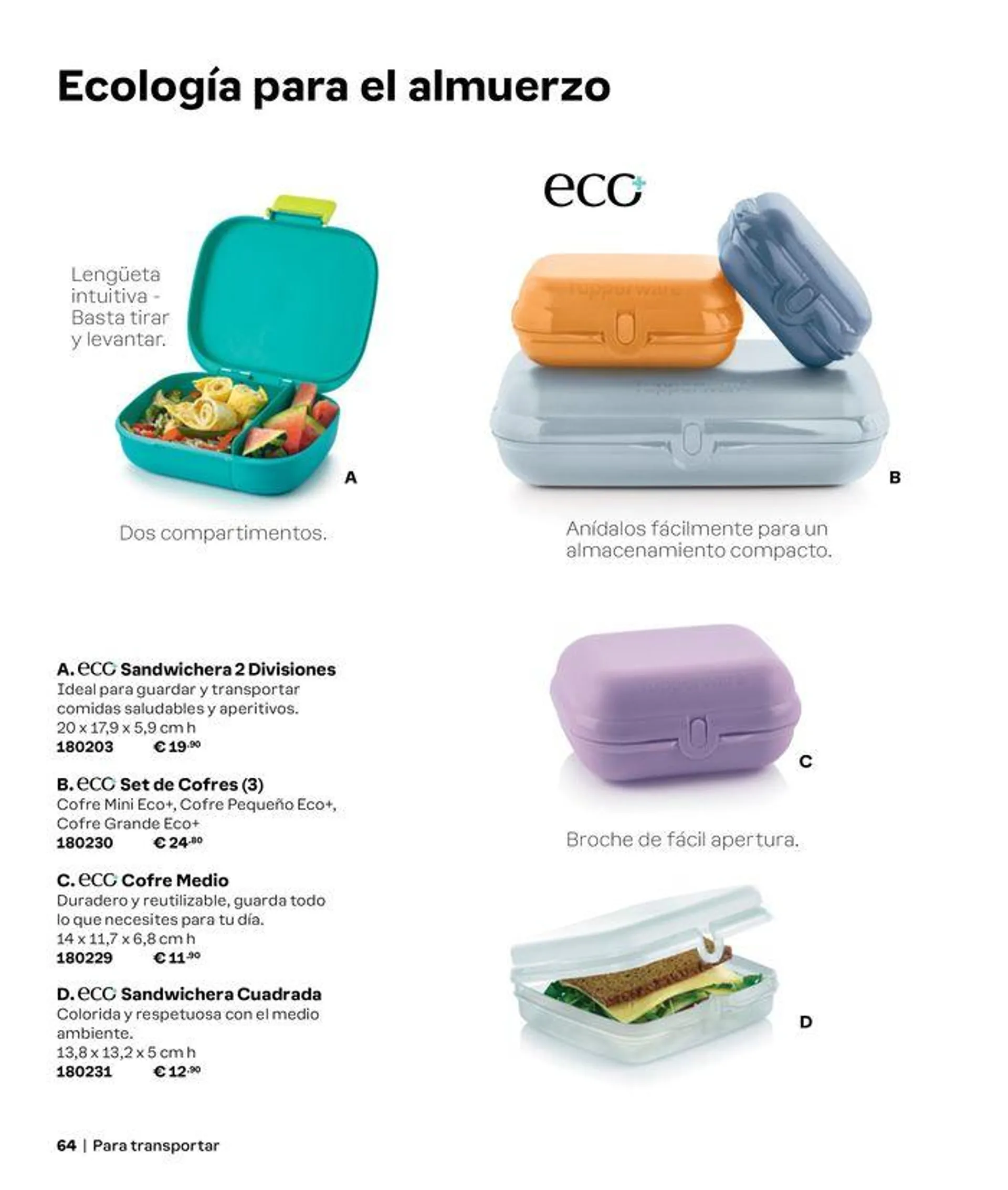 Catálogo de Catálogo Tupperware  3 de septiembre al 28 de febrero 2025 - Página 64