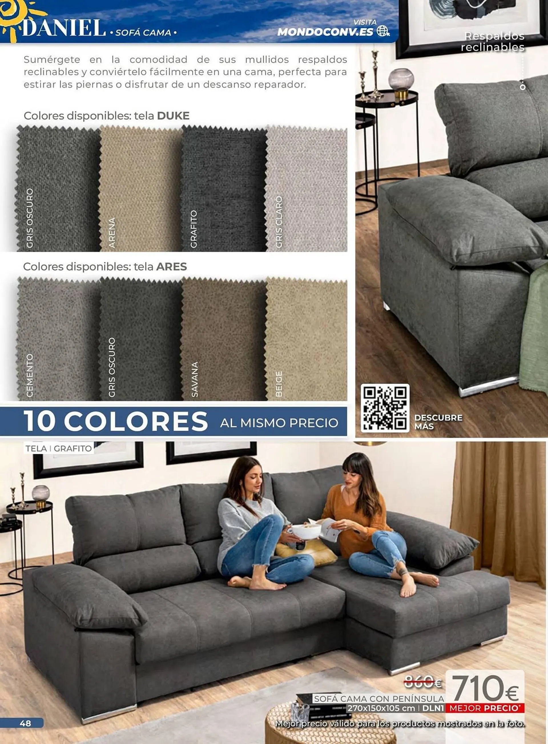 Catálogo de Folleto Mondo Convenienza 3 de junio al 15 de junio 2025 - Página 48