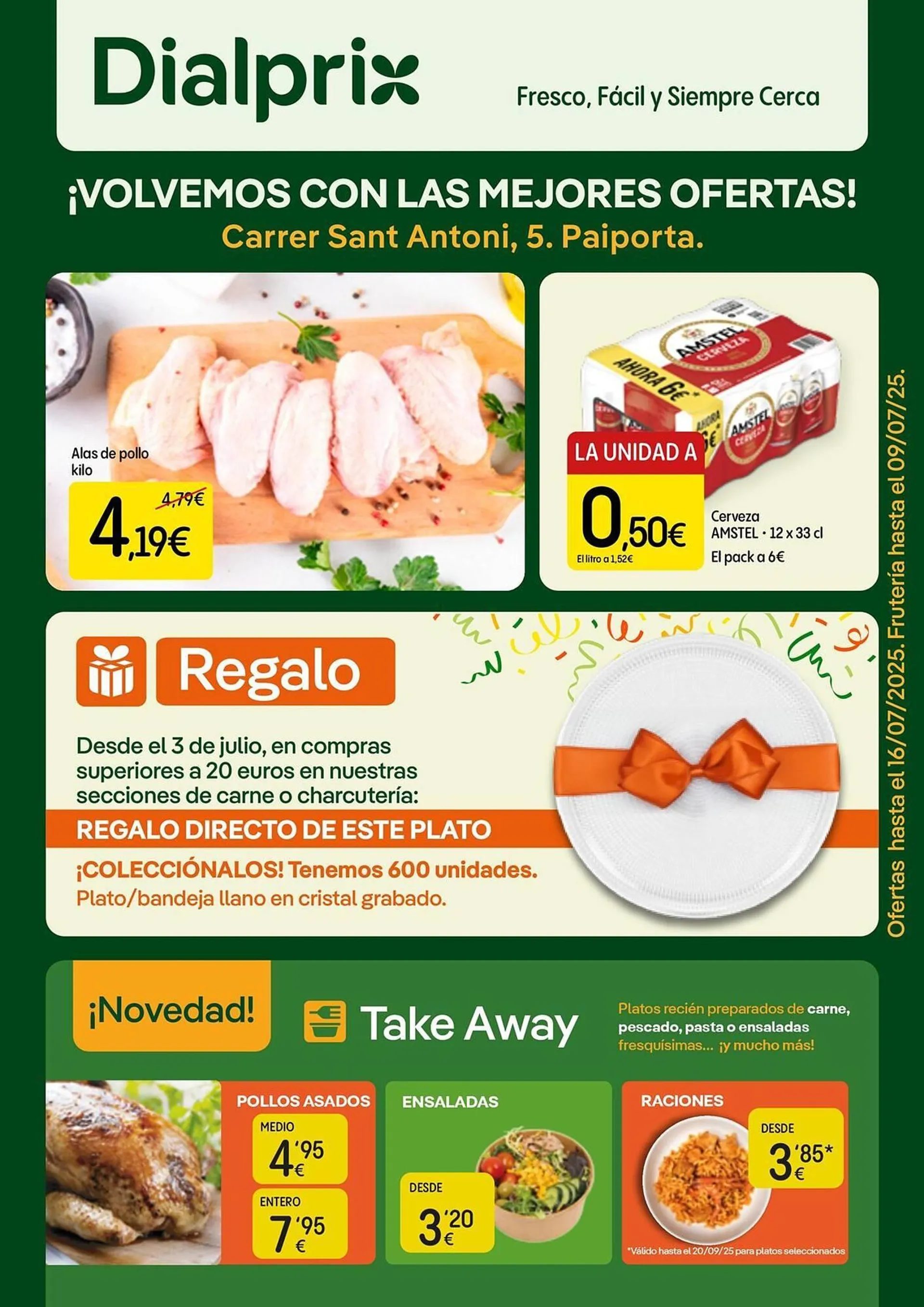 Catálogo de Folleto Dialprix 26 de junio al 16 de julio 2025 - Página 1