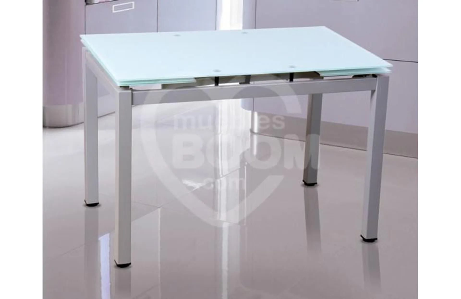 Mesas cocina extensibles de cristal 012.070