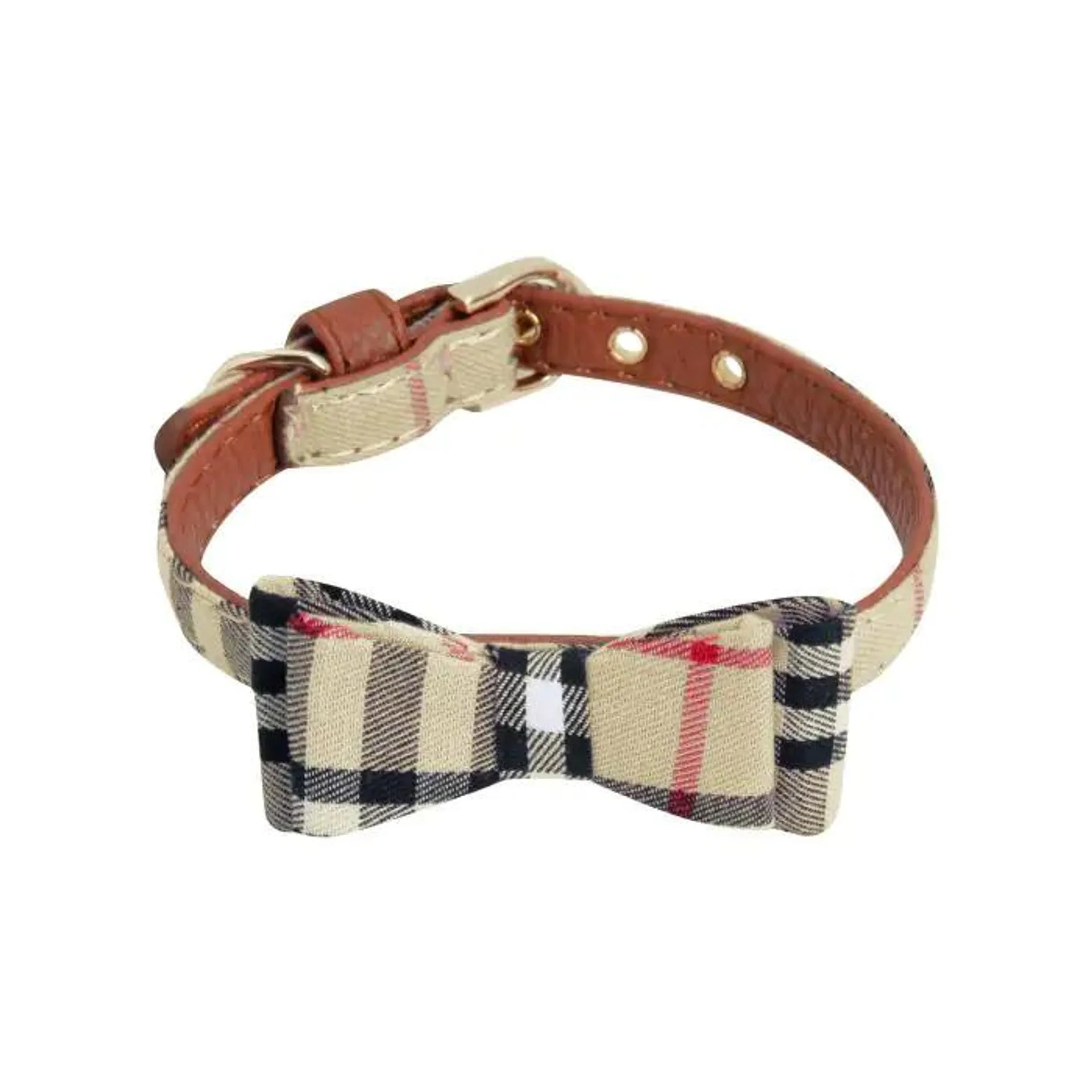 Collar Lazo de Cuadros British