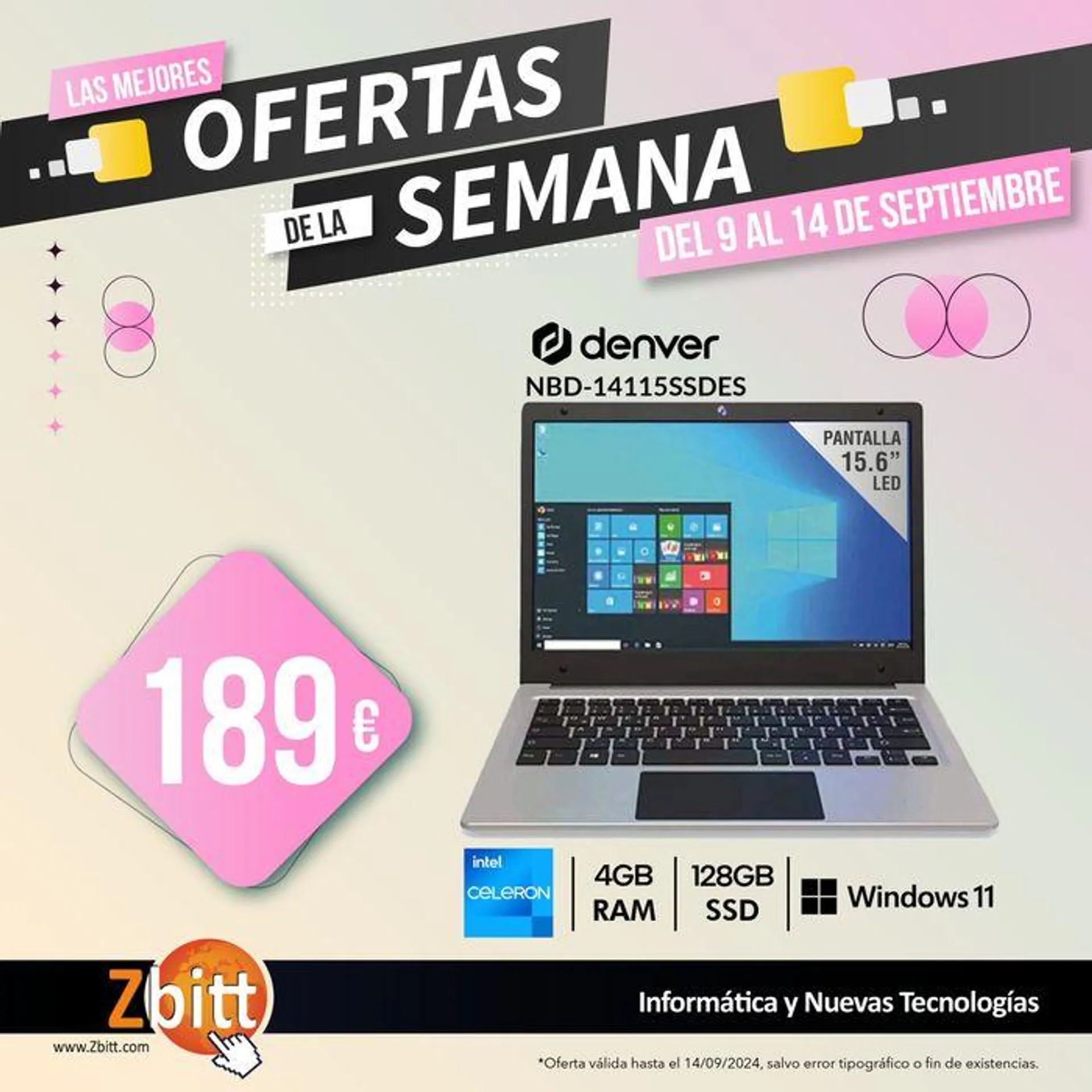 Estas ofertas son válidas hasta el 9 al 14 de septiembre. - 1