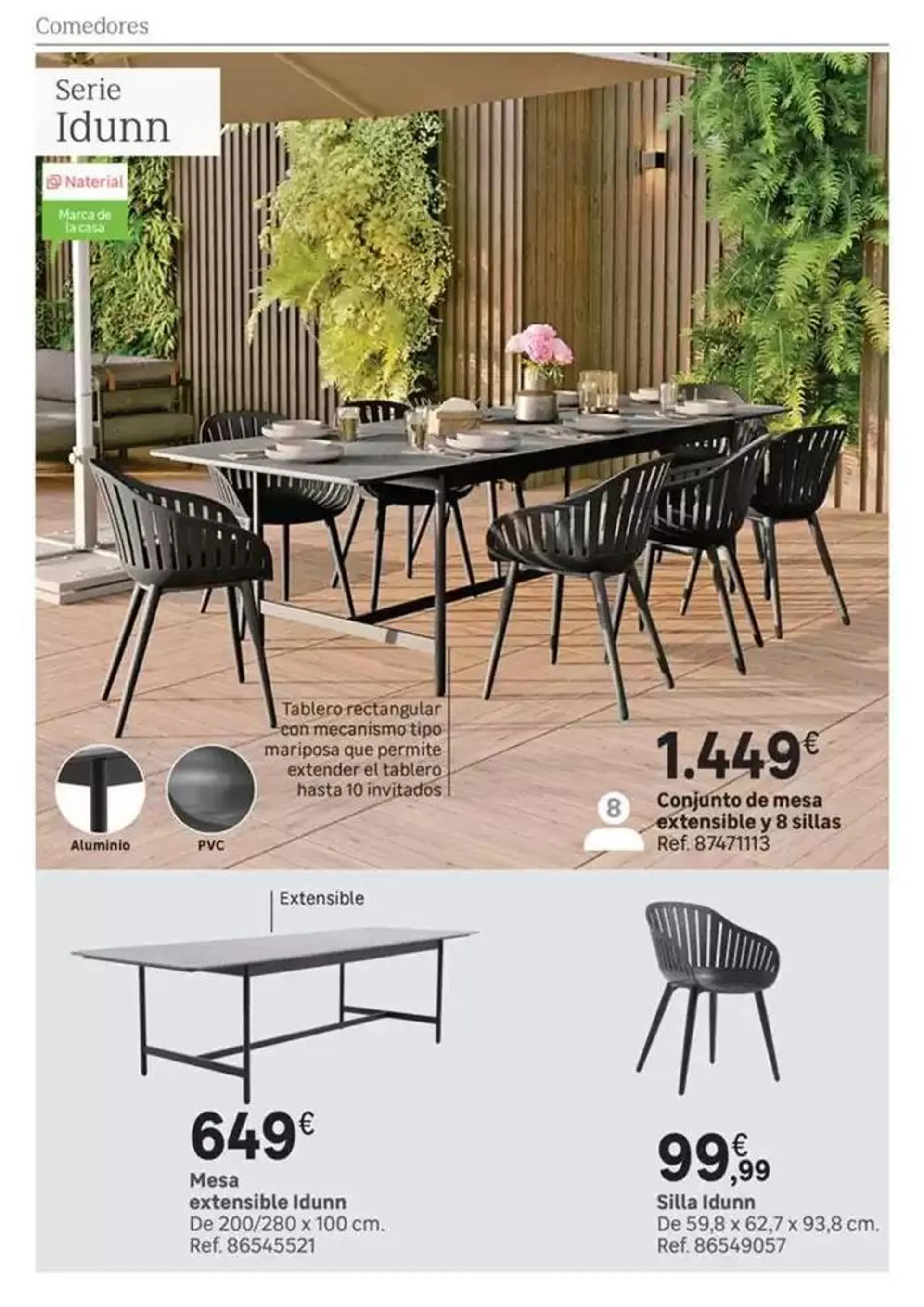 Catálogo de Transforma tu jardín y espacio exterior con estilo 8 de abril al 16 de mayo 2025 - Página 39