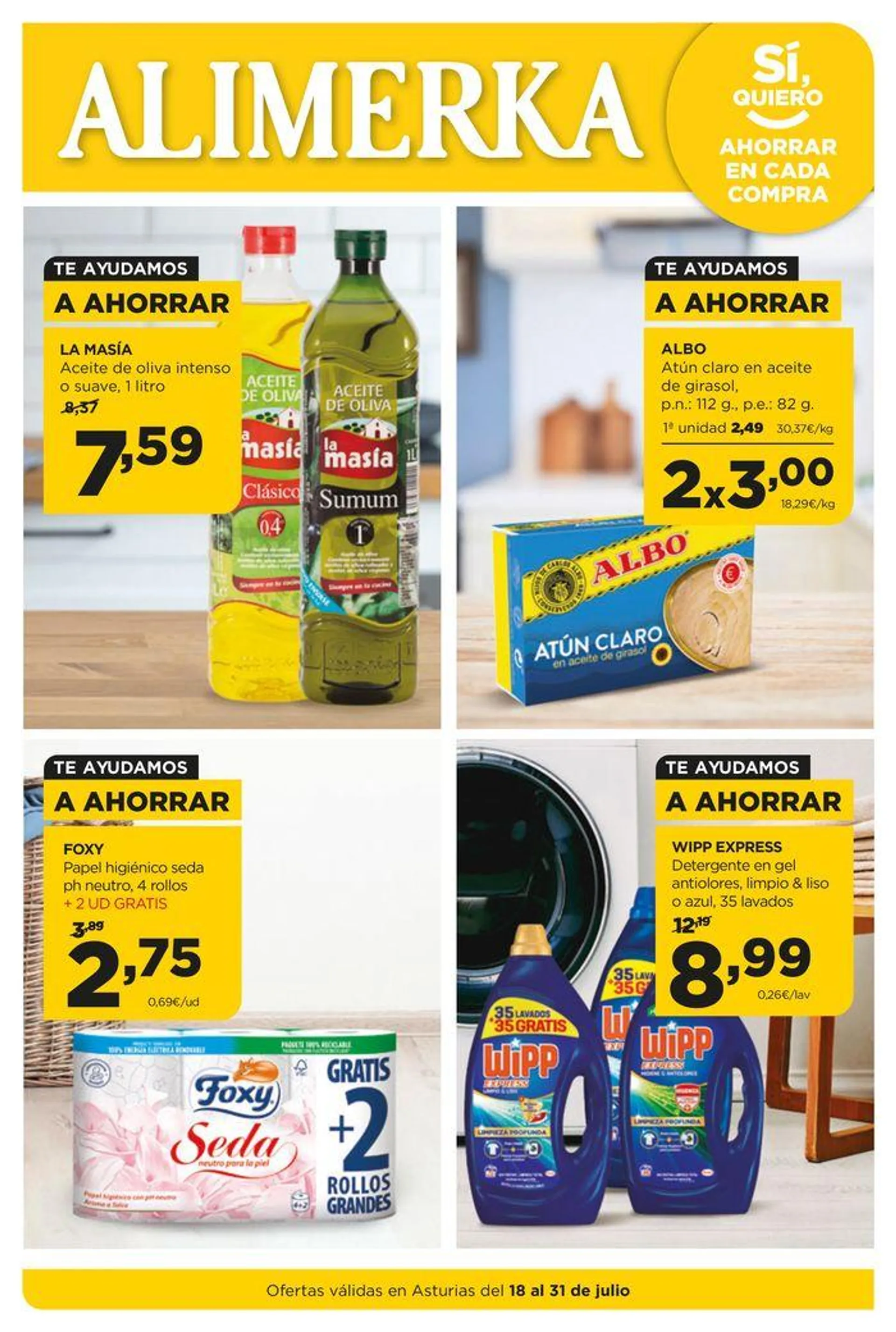 Ofertas válidas en Asturias del 18 al 31 de julio - 1