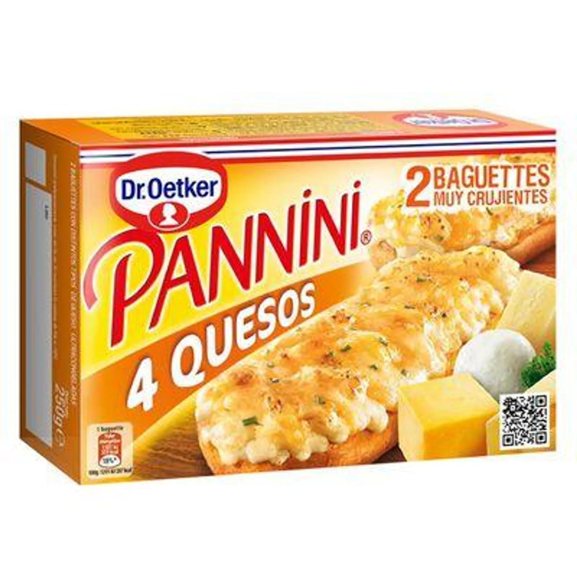 Pannini Dr Oetker 250g 4 quesos