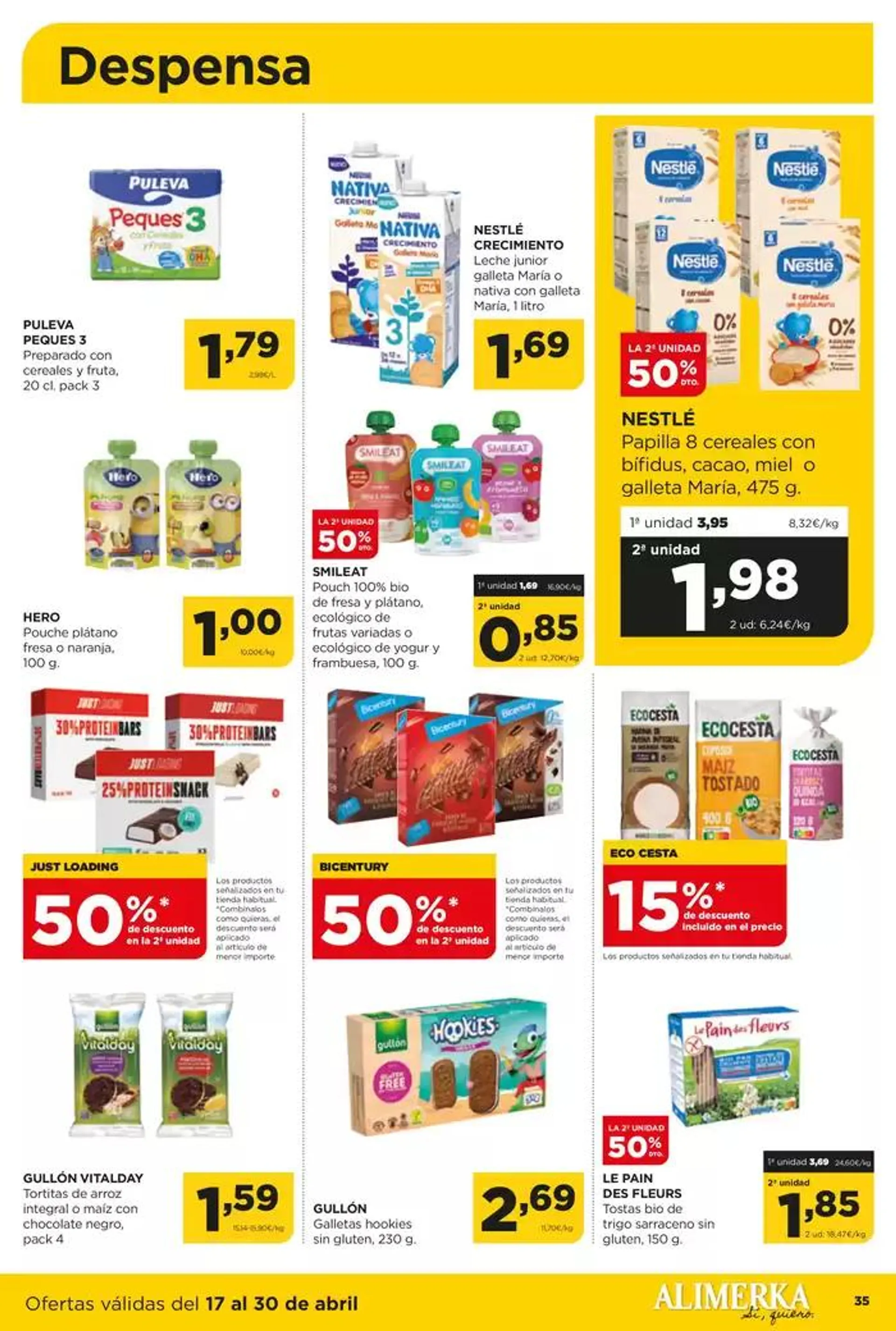 Catálogo de Ofertas válidas en Castilla y León y Galicia del 17 al 30 de abril 17 de abril al 30 de abril 2025 - Página 36