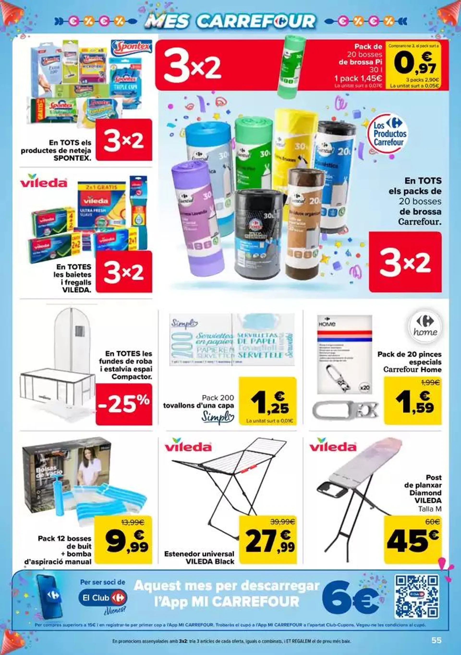 Catálogo de 3x2 + CHOLLOS 22 de abril al 12 de mayo 2025 - Página 55