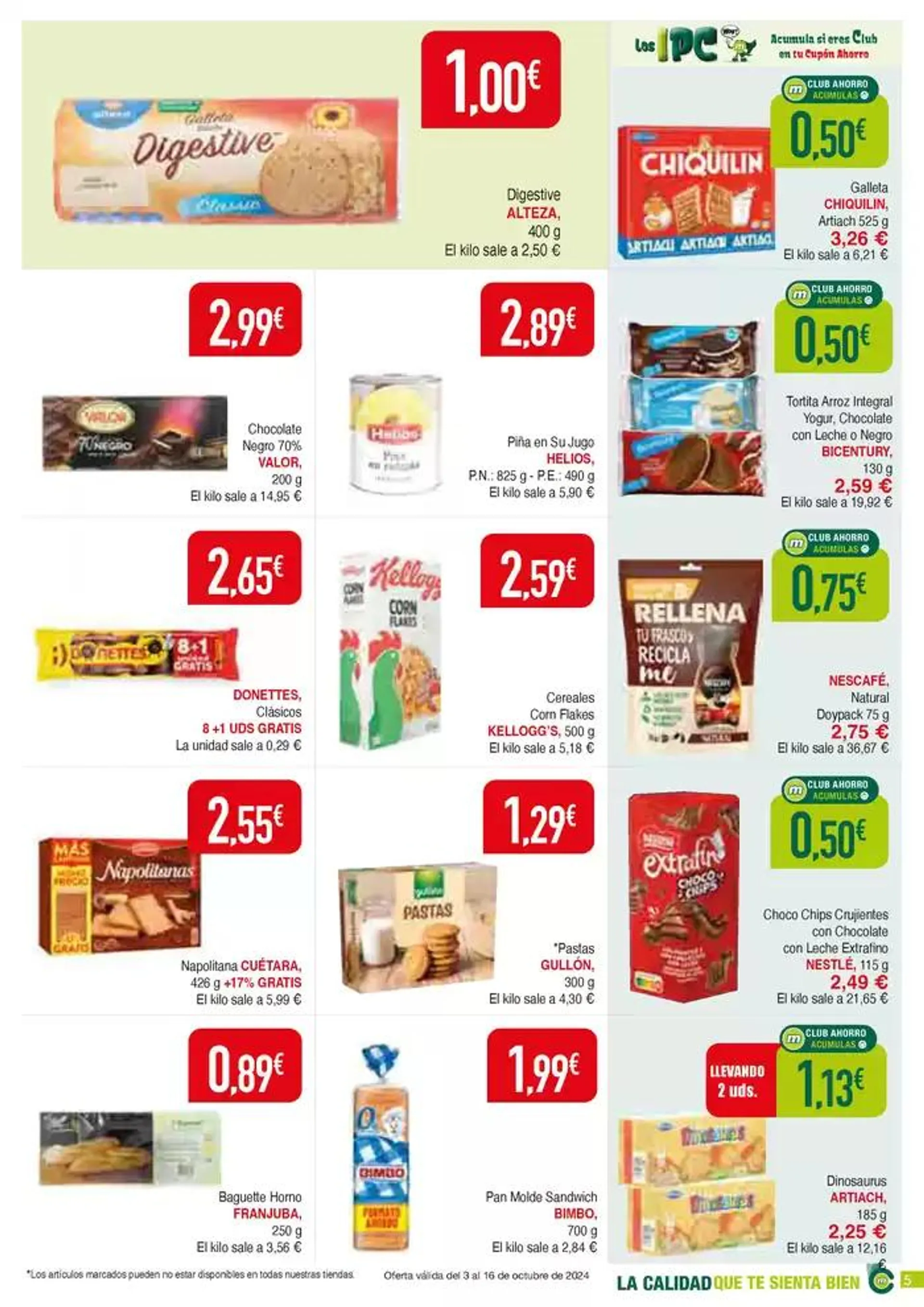 Catálogo de Ofertas folleto mYm supermercados 9 de octubre al 16 de octubre 2024 - Página 5