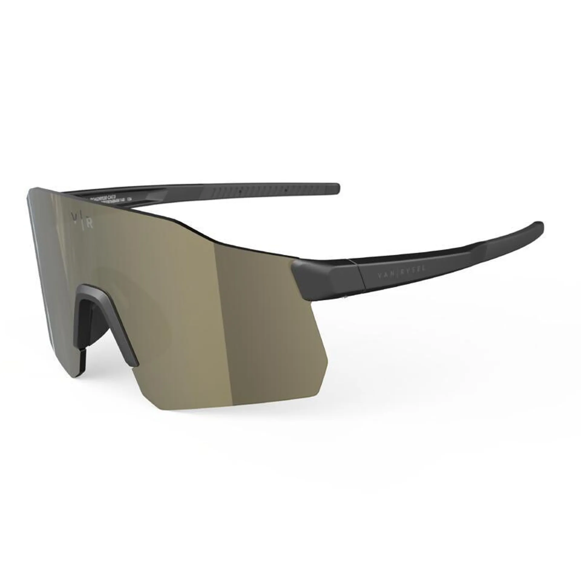 Gafas Ciclismo Roadr 920 Adulto Negro/Dorado Categoría 3 HD