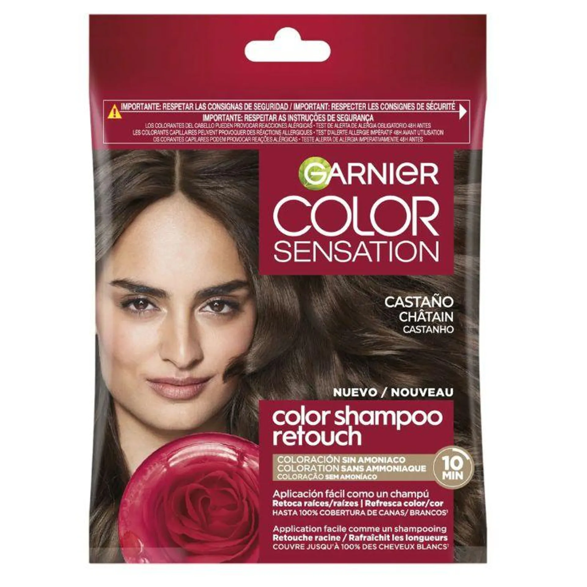 color sensation champu retouch 4.0 castaño