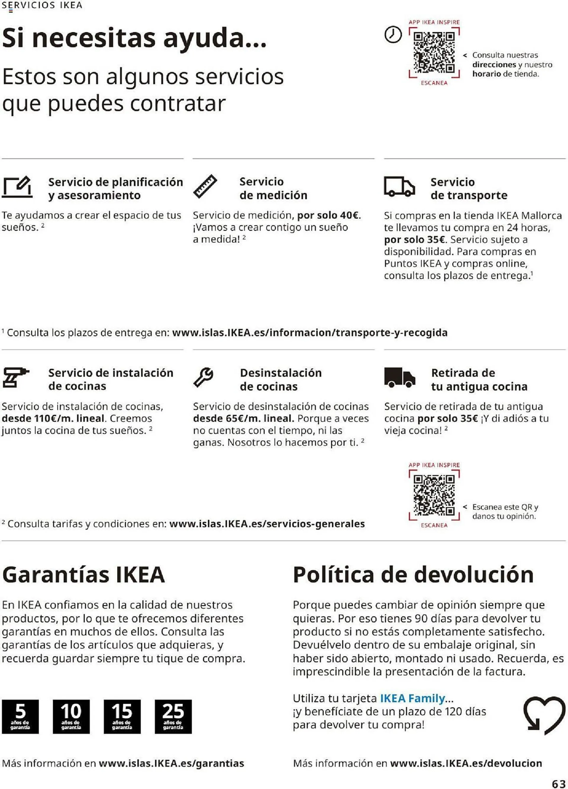 Catálogo de Folleto IKEA Cocinas 4 de septiembre al 31 de enero 2025 - Página 63