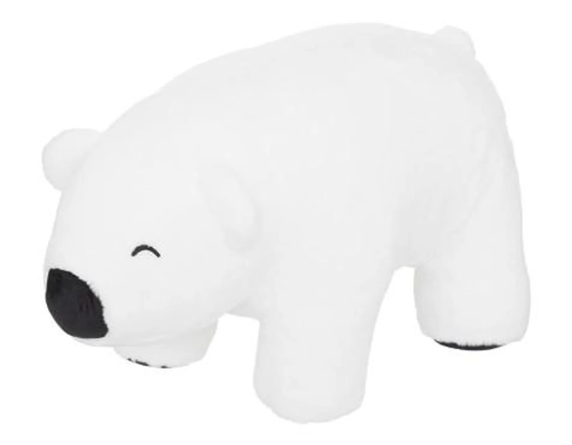 Puf Infantil Oso Polar Blanco