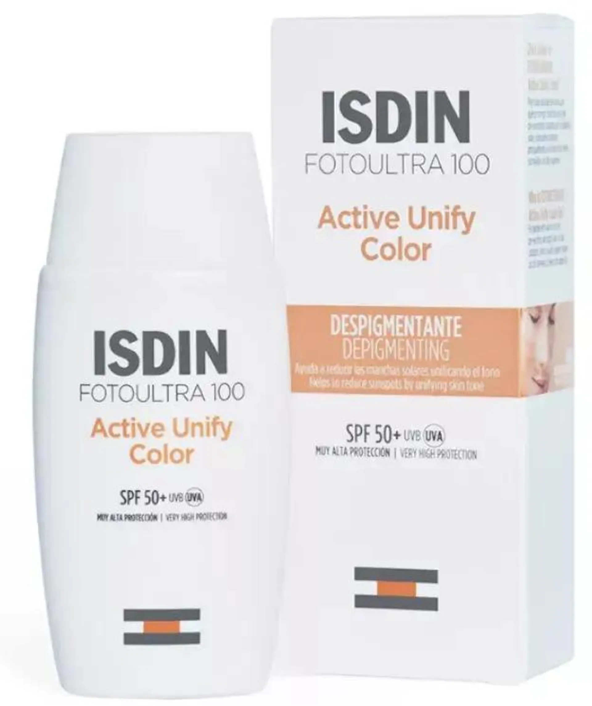 Isdin Fotoultra 100 Active Unify Color SPF50+ 50 ml