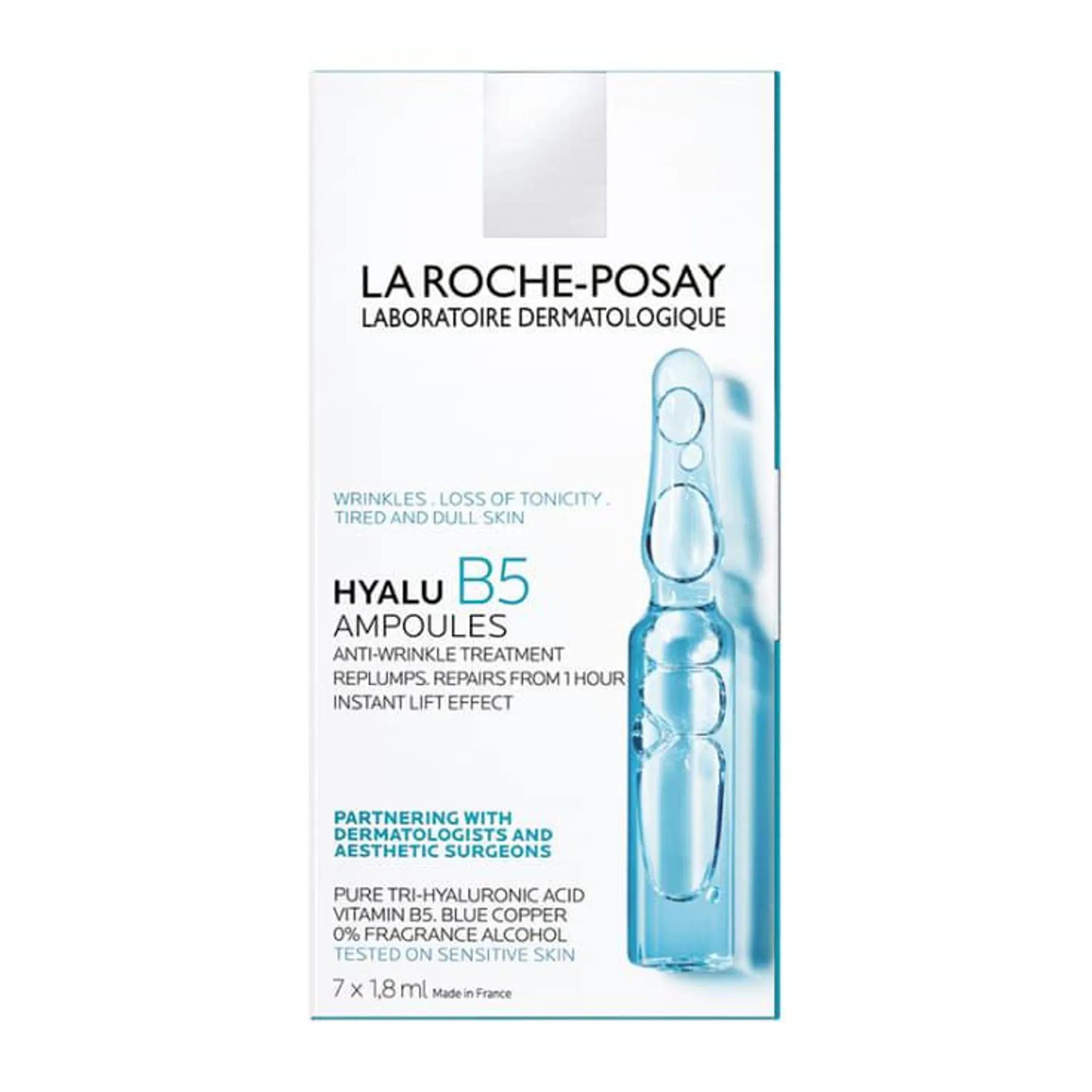 la roche posay hyalu b5 7 ampollas faciales