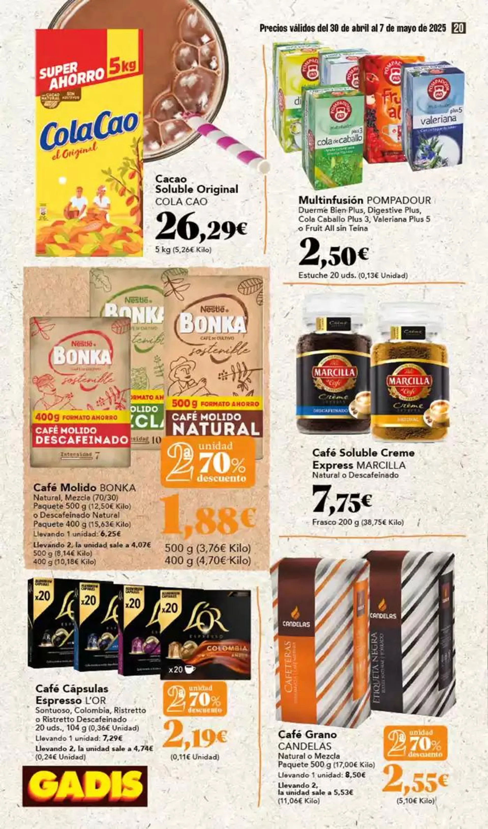 Catálogo de Precios válidos del 30 de abril al 7 de mayo 30 de abril al 7 de mayo 2025 - Página 20