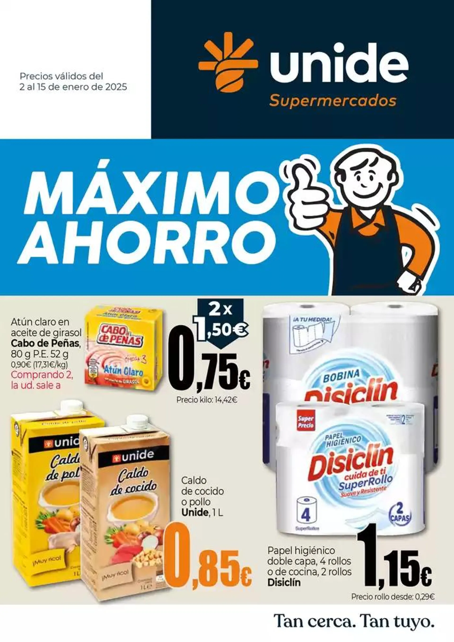 Máximo Ahorro UNIDE Supermercados Canarias - 1