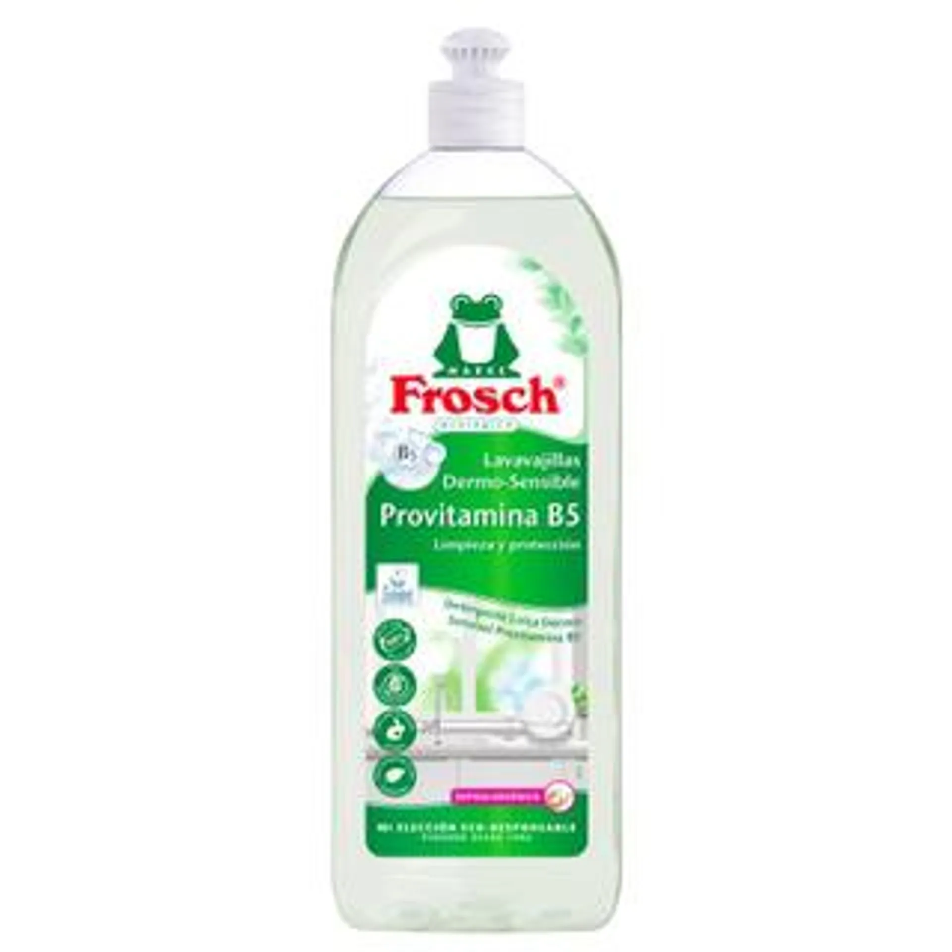 Lavavajillas hipoalergénico Frosch 750 ml