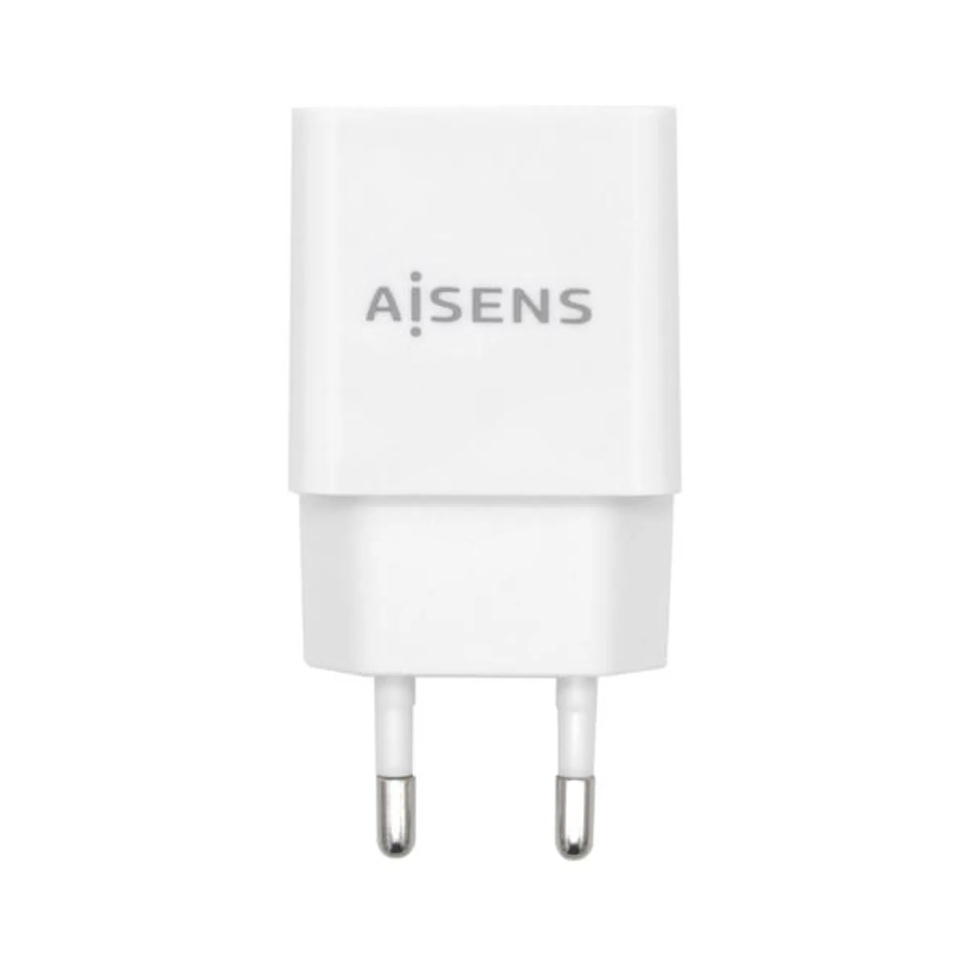 AISENS-CARGADOR USB 10W ALTA EFICIENCIA. 5V-2A. BLANCO