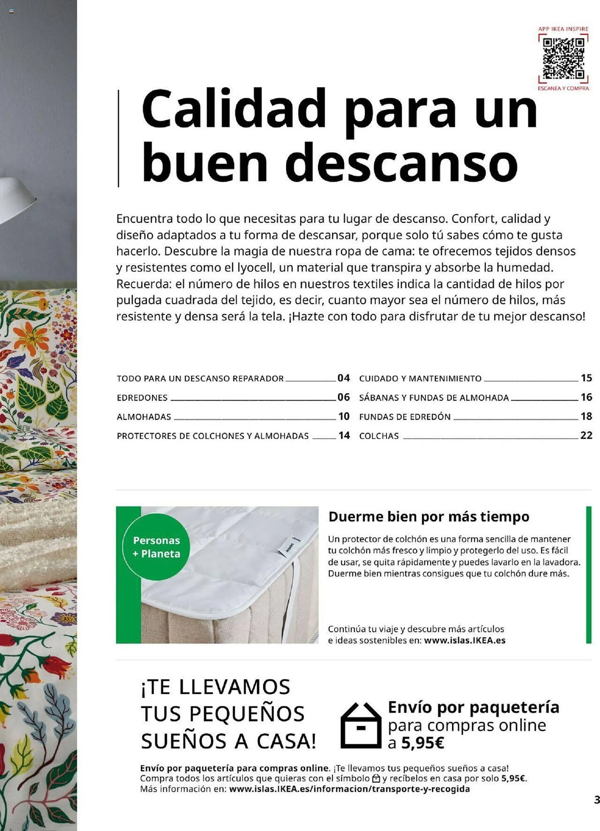 Catálogo de Folleto IKEA Ropa de cama 4 de septiembre al 31 de enero 2025 - Página 3