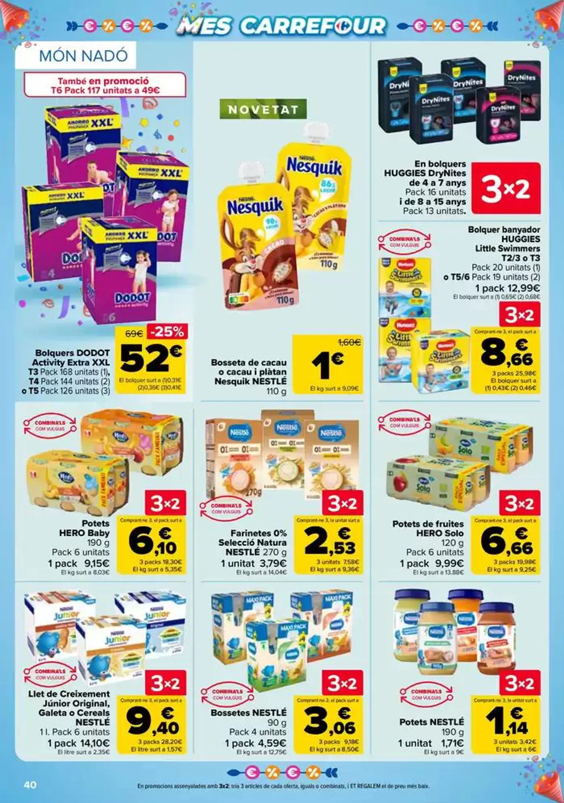 Catálogo de 3x2 + CHOLLOS 22 de abril al 12 de mayo 2025 - Página 40