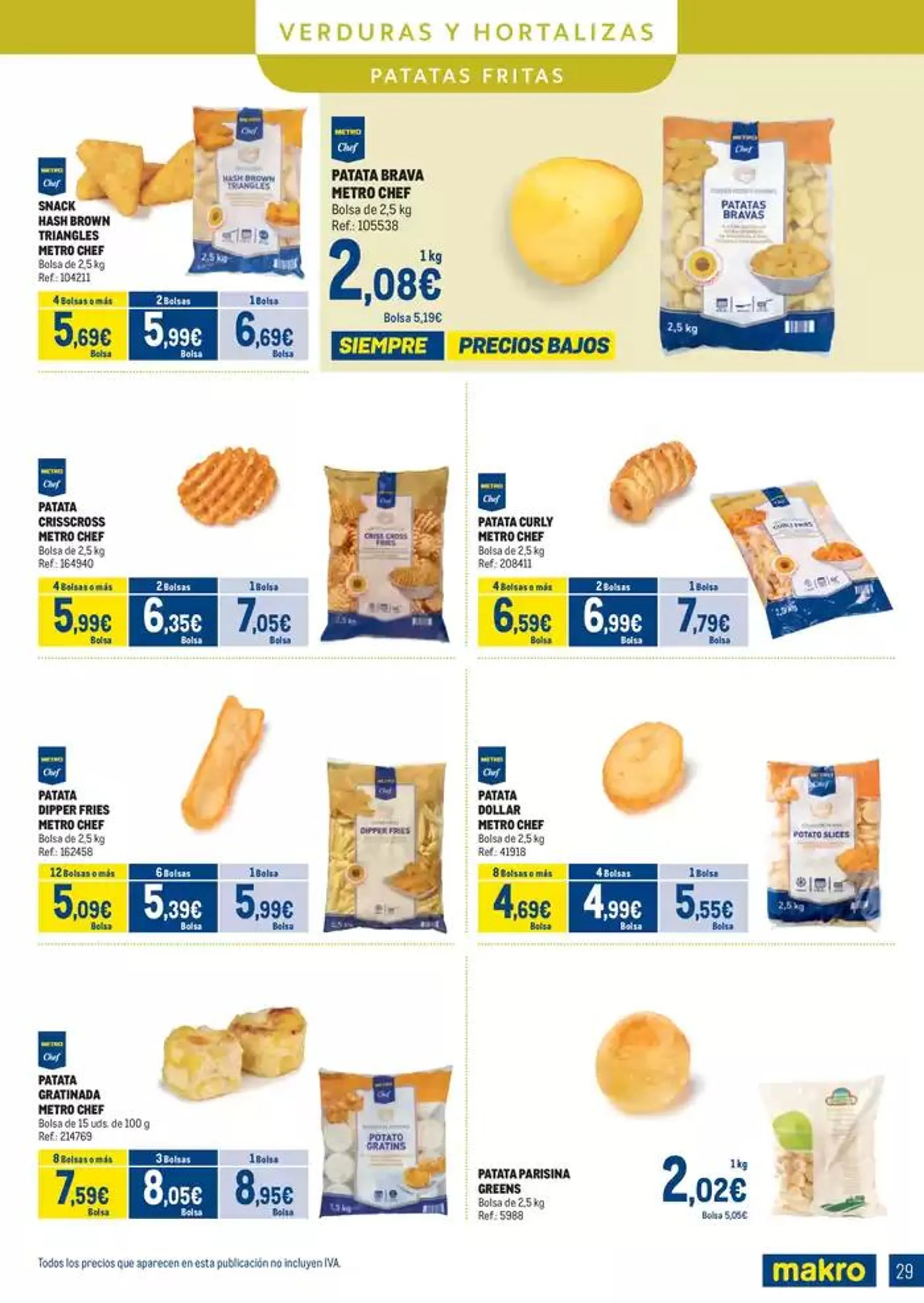 Catálogo de Especial Congelados Sur 5 de mayo al 1 de junio 2025 - Página 29