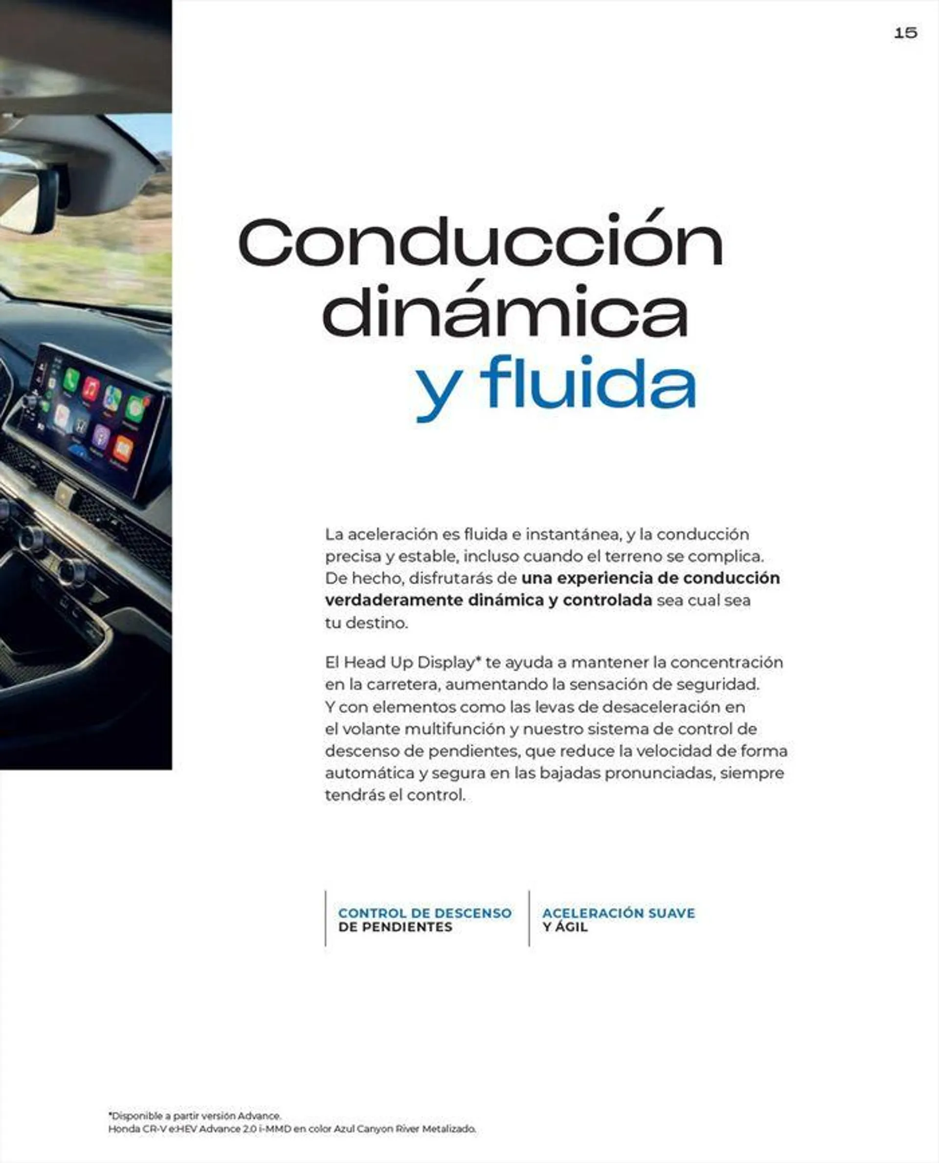 Catálogo de Honda CR-V e:HEV &amp; e:PHEV 9 de agosto al 30 de junio 2025 - Página 15