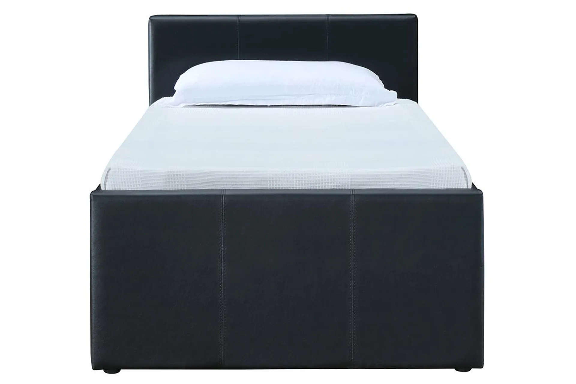 Cama nido 90 x 195 cm negro mate MACCO