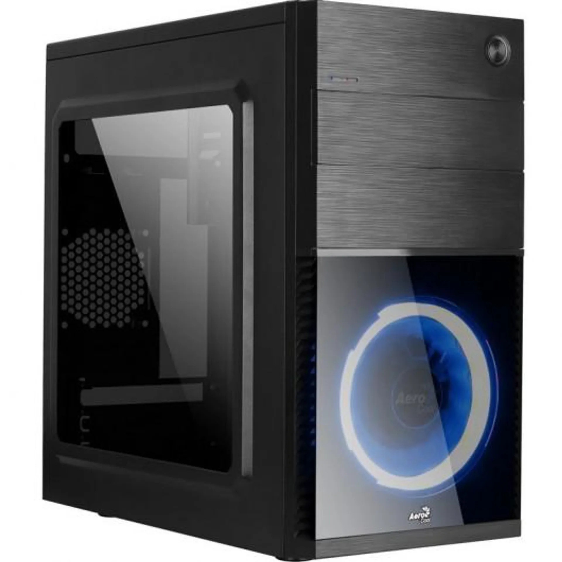 CAJA MICROATX AEROCOOL CS-105 AZUL USB 3.0