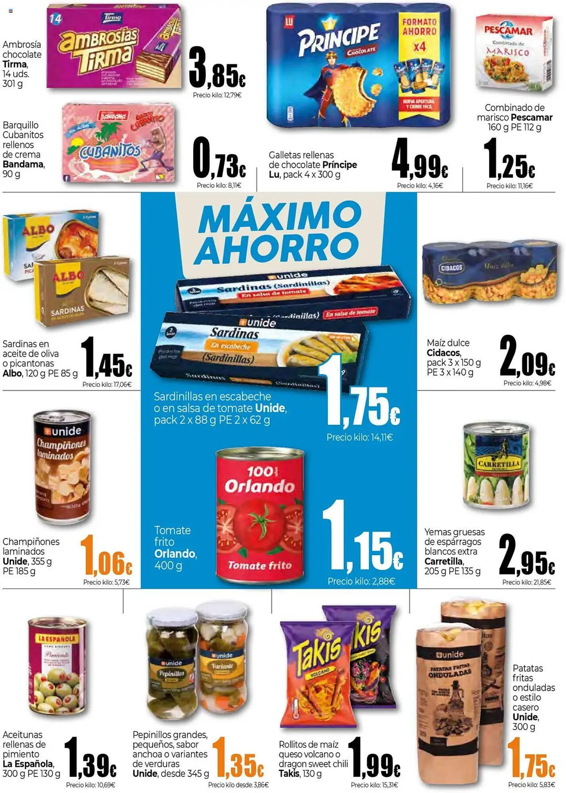 Catálogo de Folleto Unide Supermercados 22 de mayo al 4 de junio 2025 - Página 4