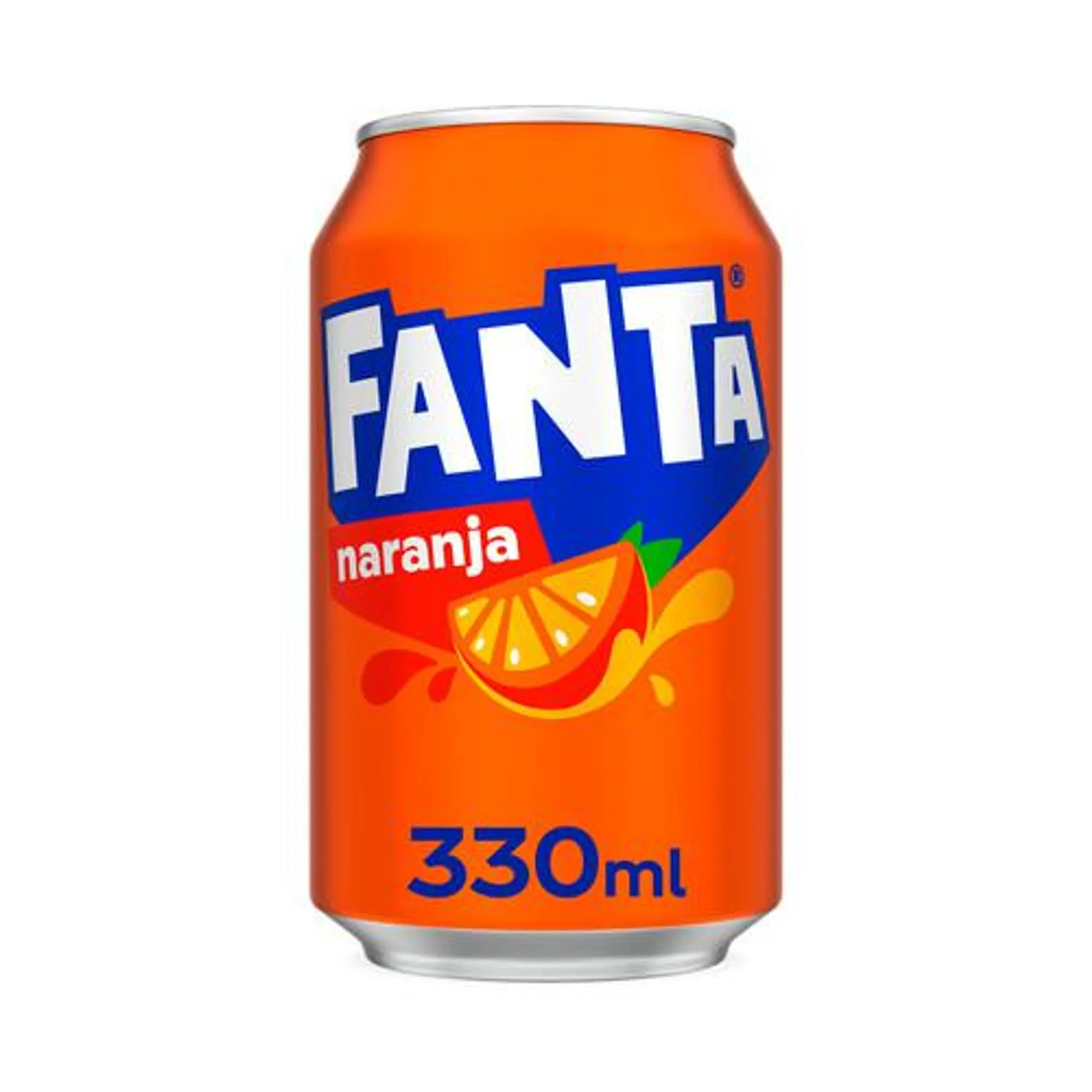 FANTA Refresco de naranja lata de 33 cl.