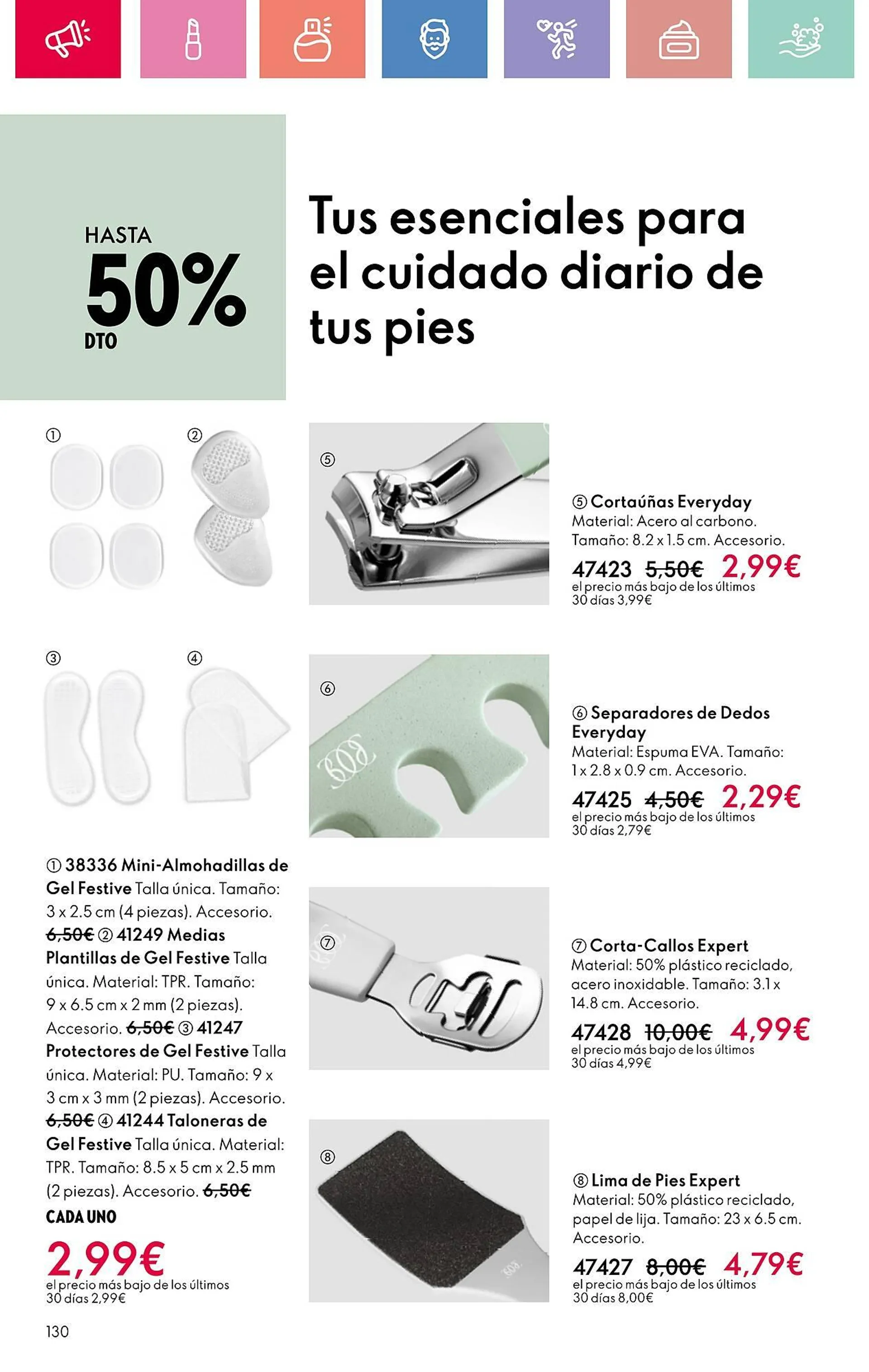 Catálogo de Folleto Oriflame 20 de abril al 20 de mayo 2025 - Página 130
