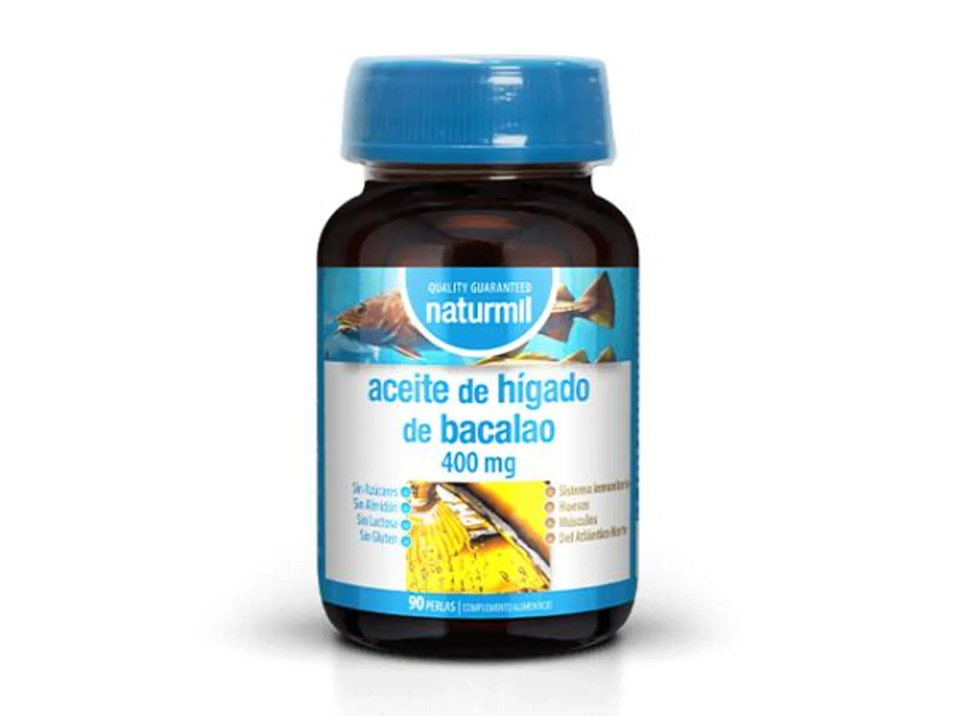 ACEITE DE HIGADO DE BACALAO (400mg)- Naturmil