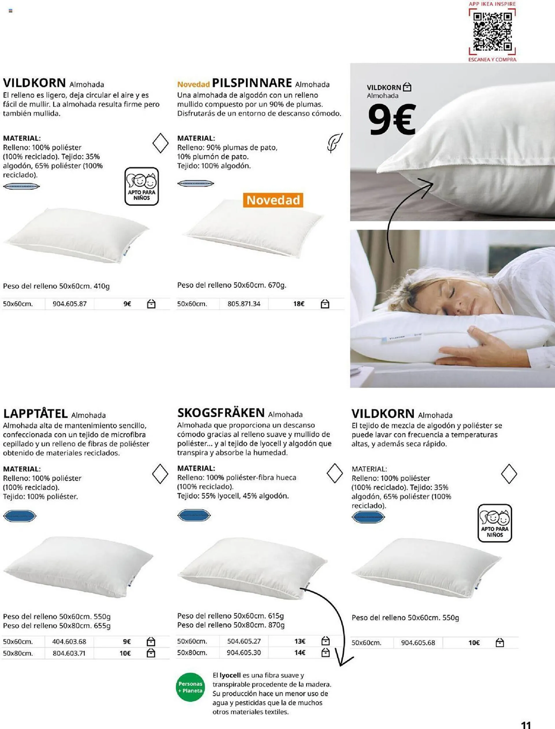 Catálogo de Folleto IKEA Ropa de cama 4 de septiembre al 31 de enero 2025 - Página 11