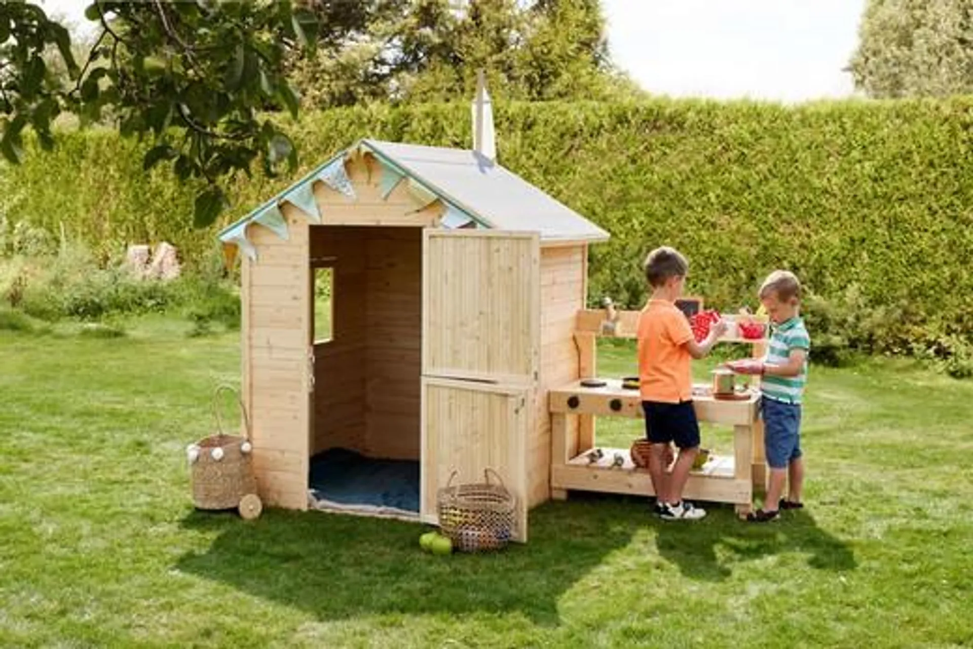 Casita de madera para niños con cocina Jasmine