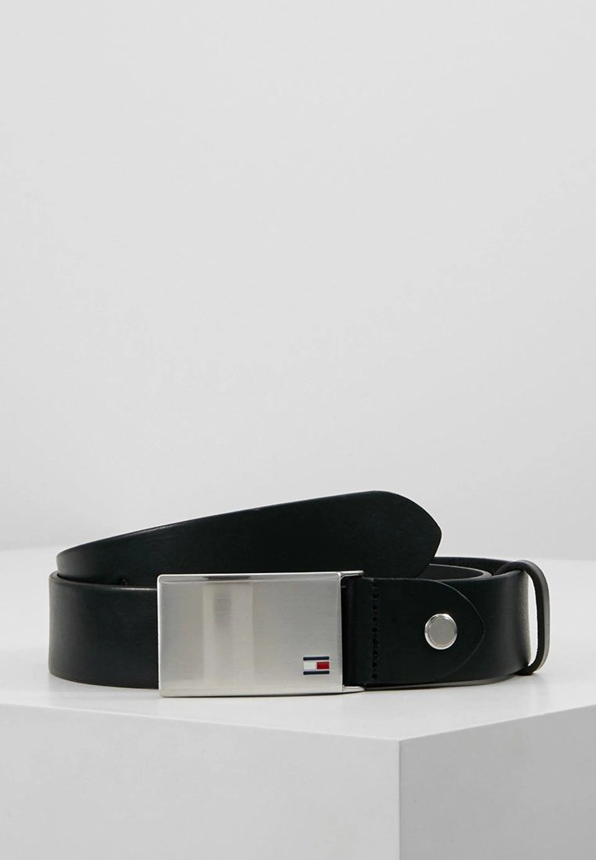 PLAQUE BELT - Cinturón - black