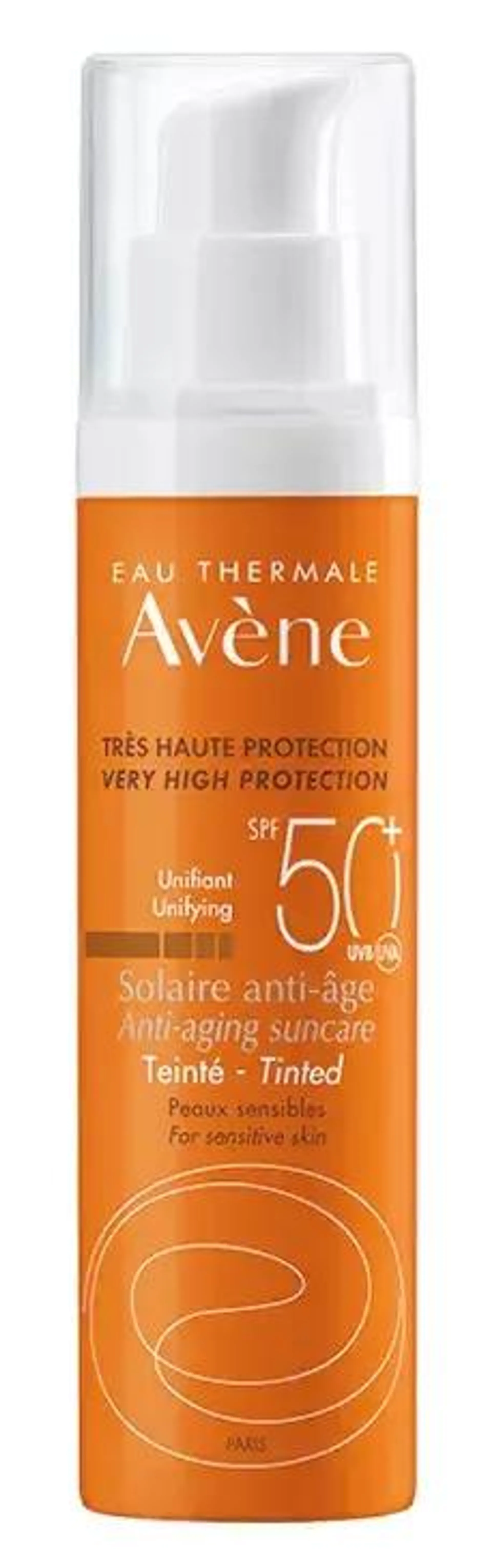 Avène Crema Solar Anti-Edad SPF50+ con Color 50 ml