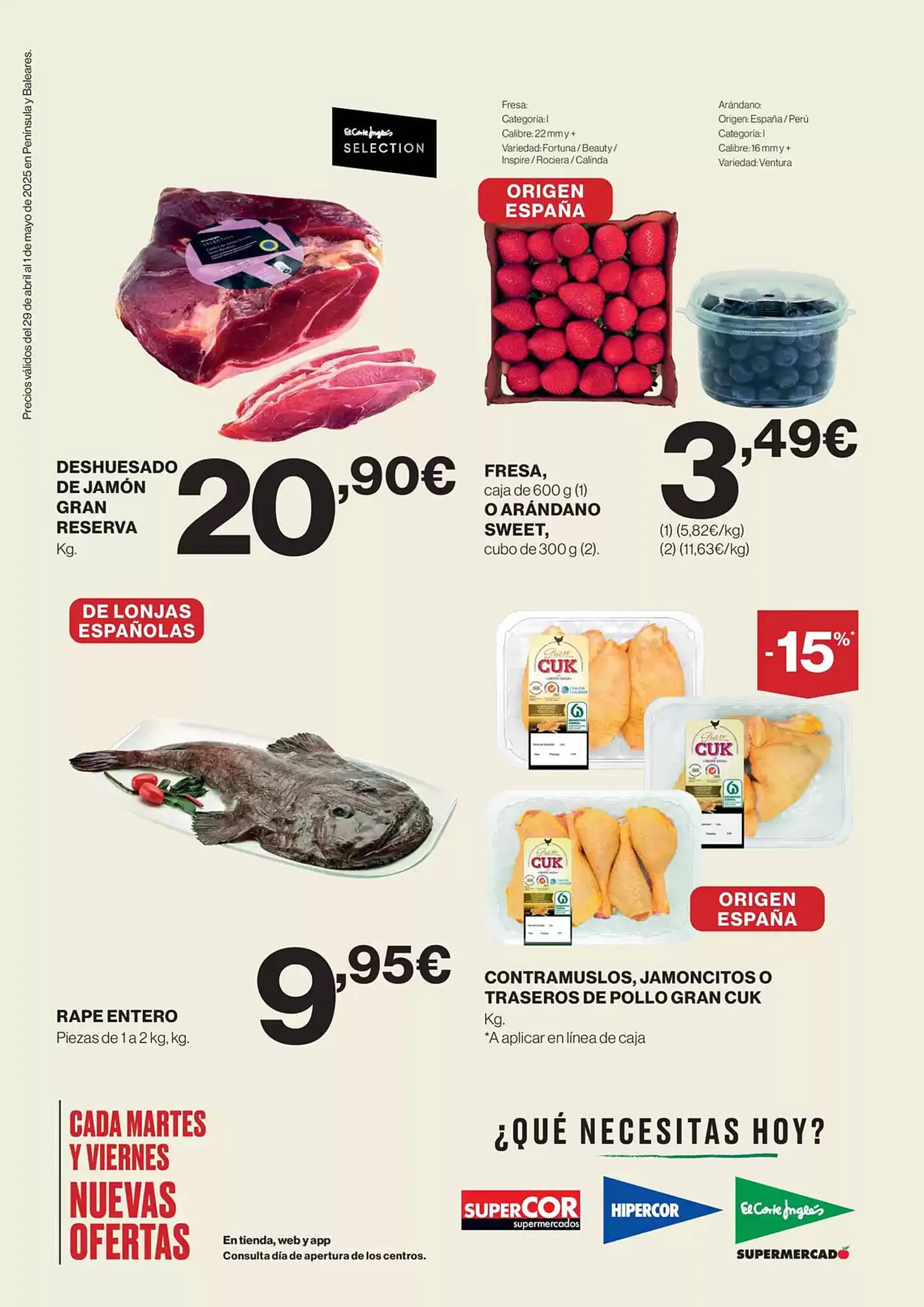 Catálogo de Folleto El Corte Inglés 29 de abril al 1 de mayo 2025 - Página 2