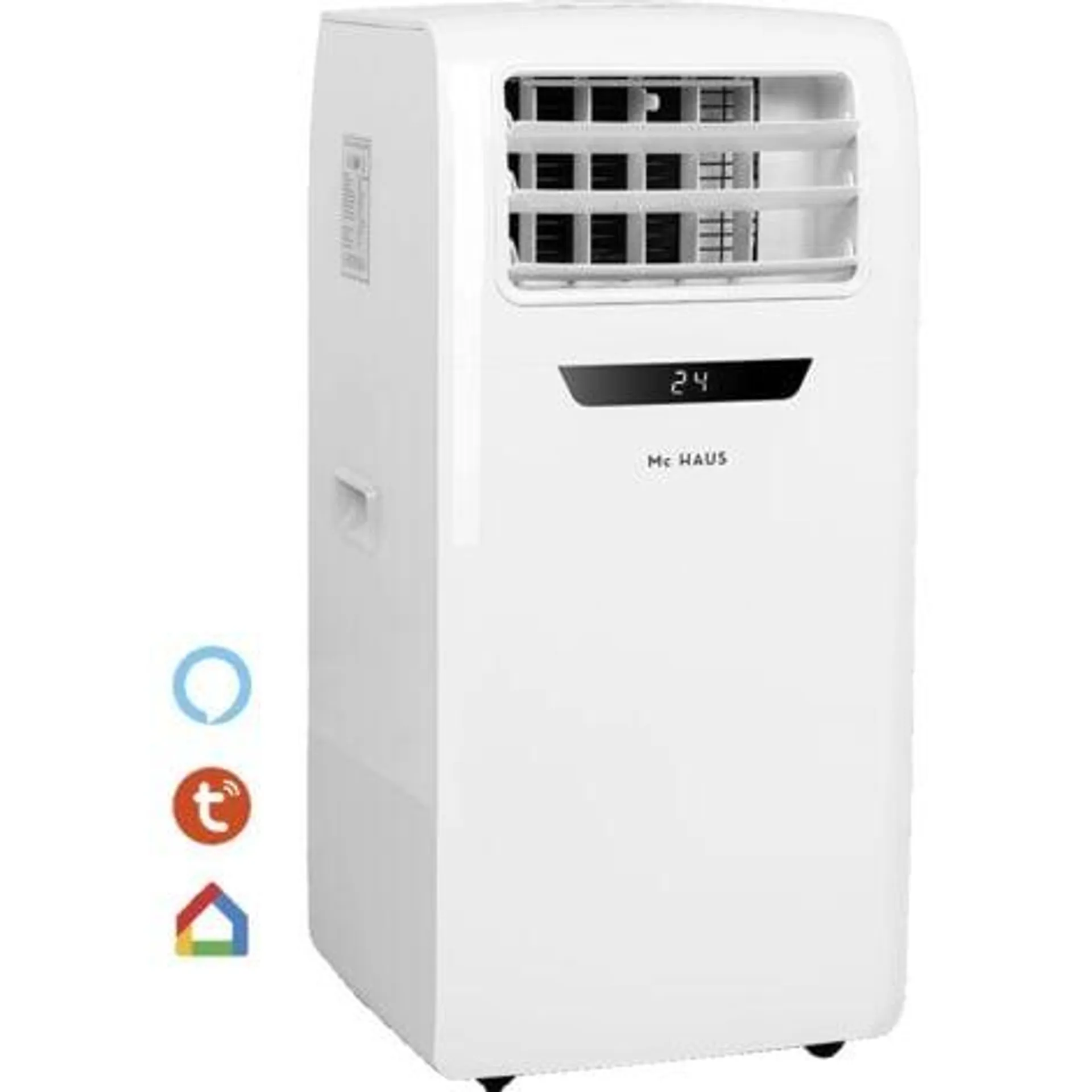 ARTIC-260 - Aire acondicionado portátil frio/calor, conexión wifi APP, enfriador móvil, 2,6kW, clase A, 4 en 1: refrigeración 9000BTU/h, 2268 frigorias, calefaccion, ventilador, deshumidificador y man