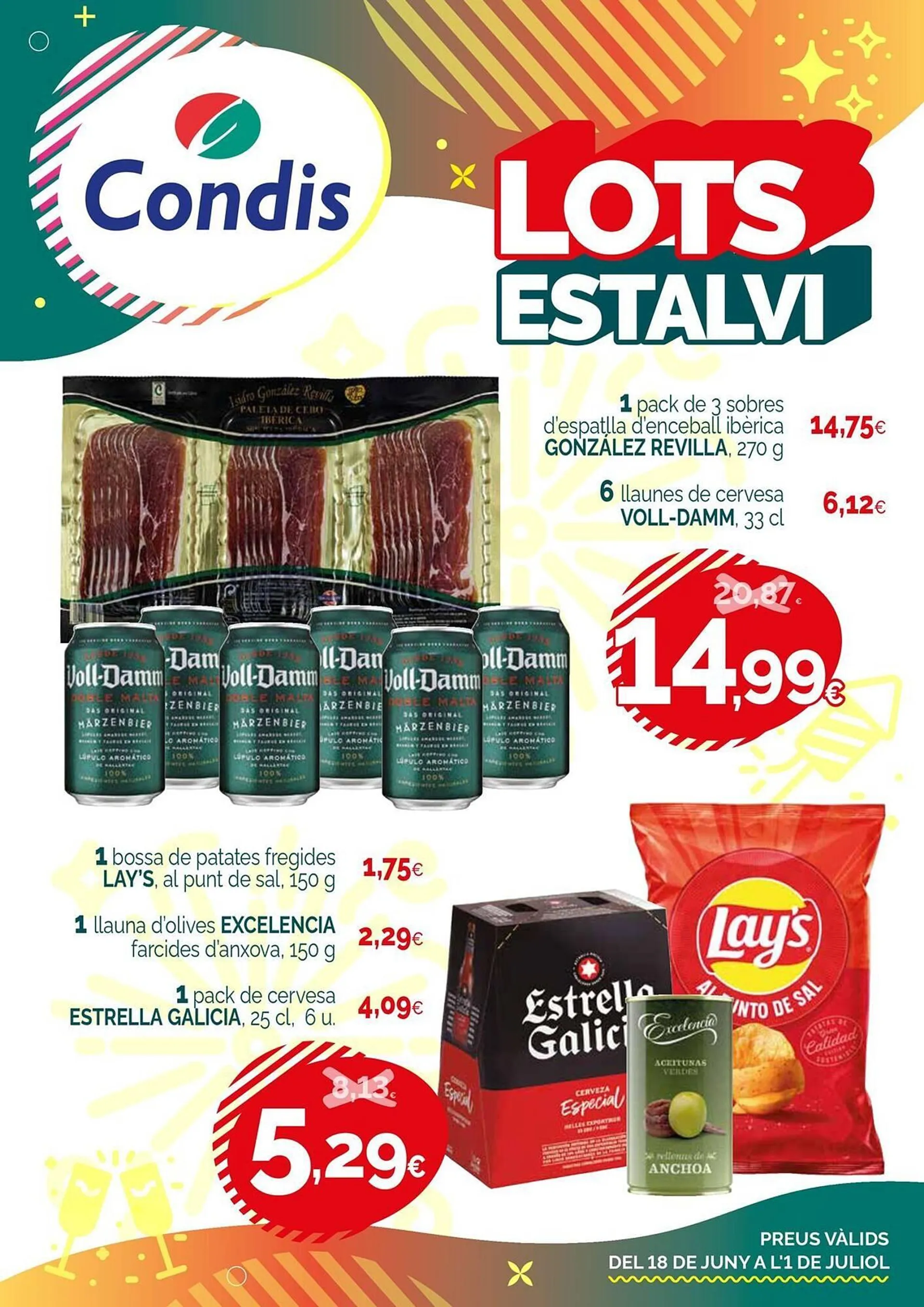 Catálogo de Folleto Condis 18 de junio al 1 de julio 2025 - Página 1