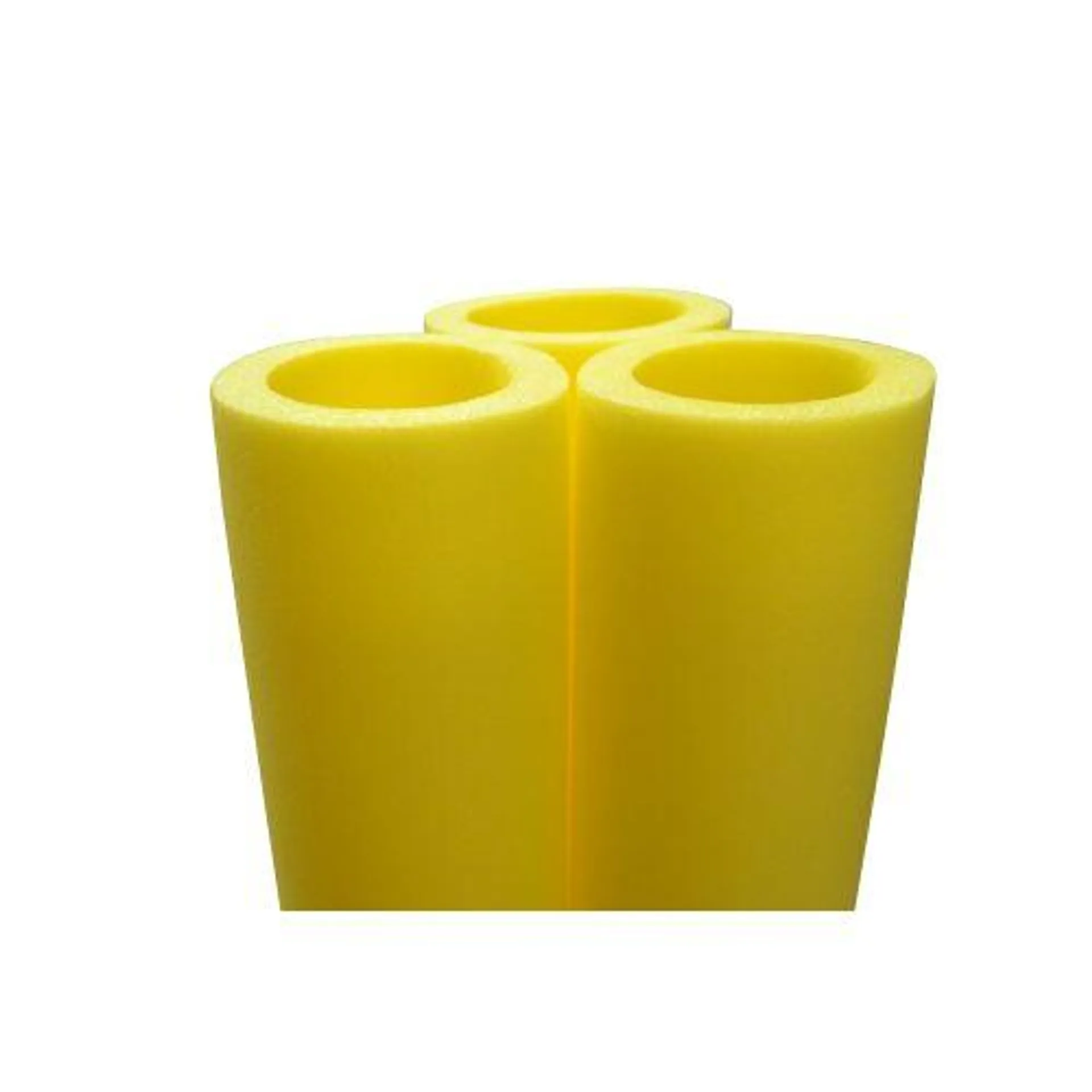 Protector tubo andamio ø50x200cm polietileno amarillo seimark