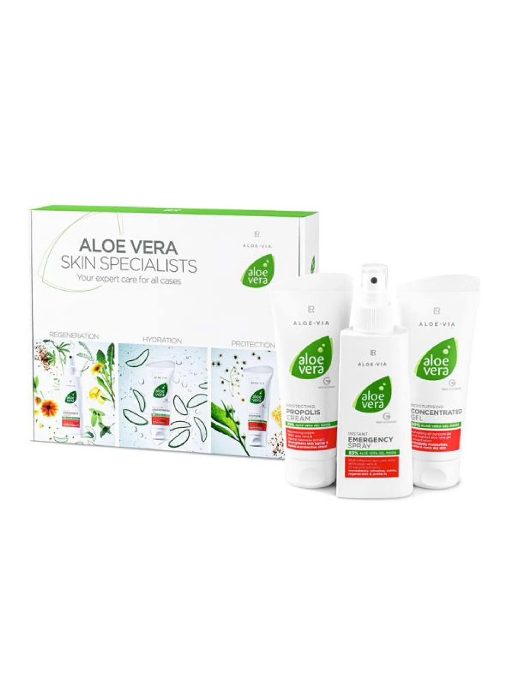 Aloe Vera Caja de tratamientos especiales