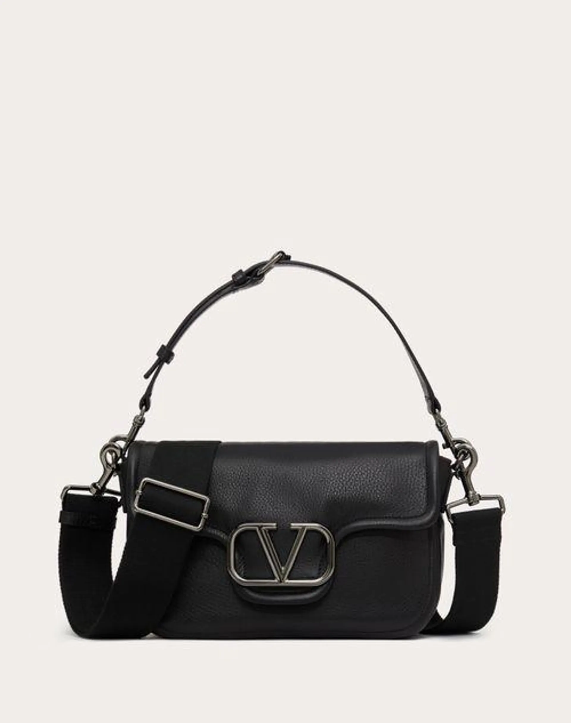 BOLSO DE HOMBRO VALENTINO GARAVANI ALLTIME DE CUERO GRANEADO DE BECERRO