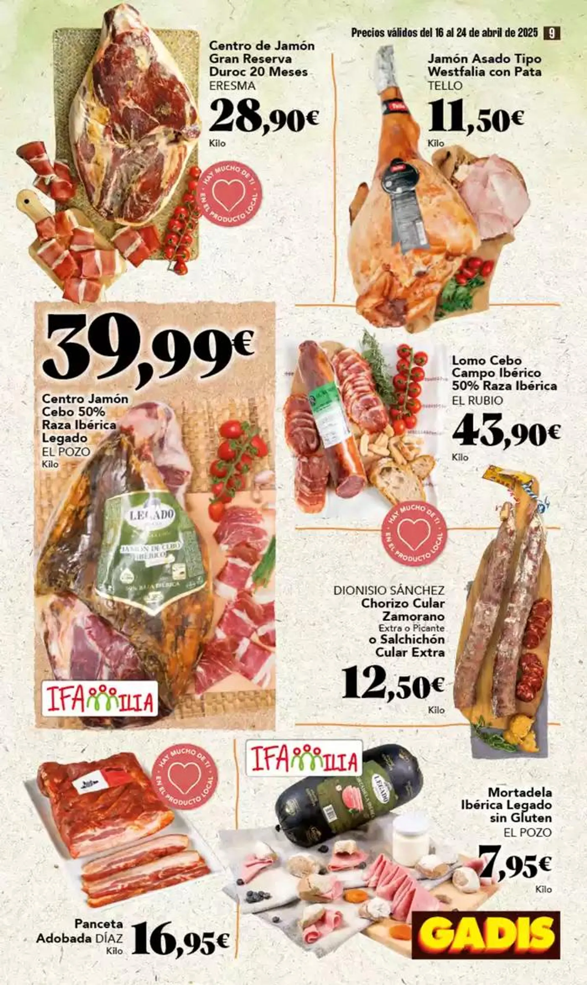 Catálogo de Precios válidos del 16 al 24 de abril 16 de abril al 24 de abril 2025 - Página 9