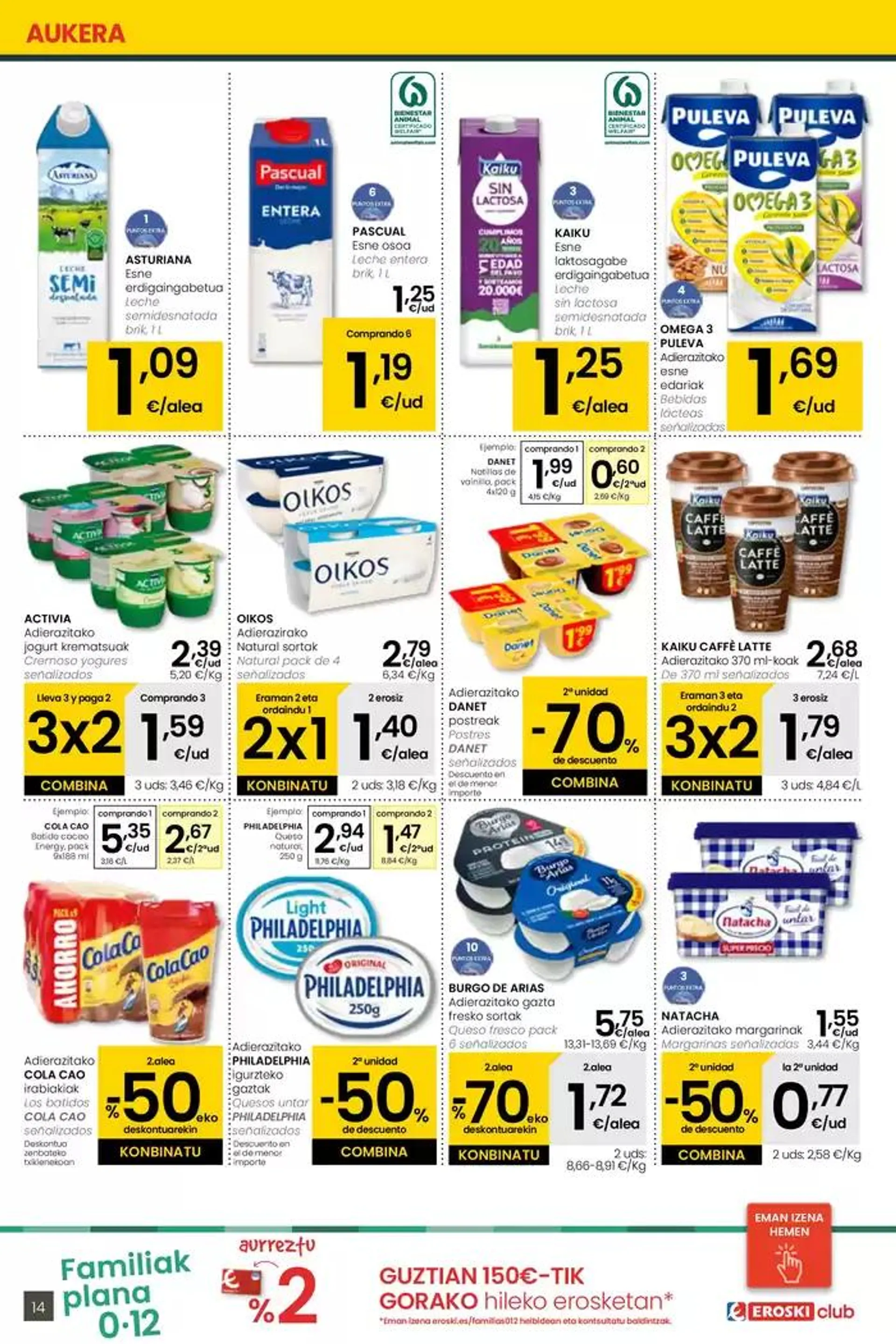 Catálogo de AUKERA OFERTA EROSKI CENTER 2 de mayo al 13 de mayo 2025 - Página 14
