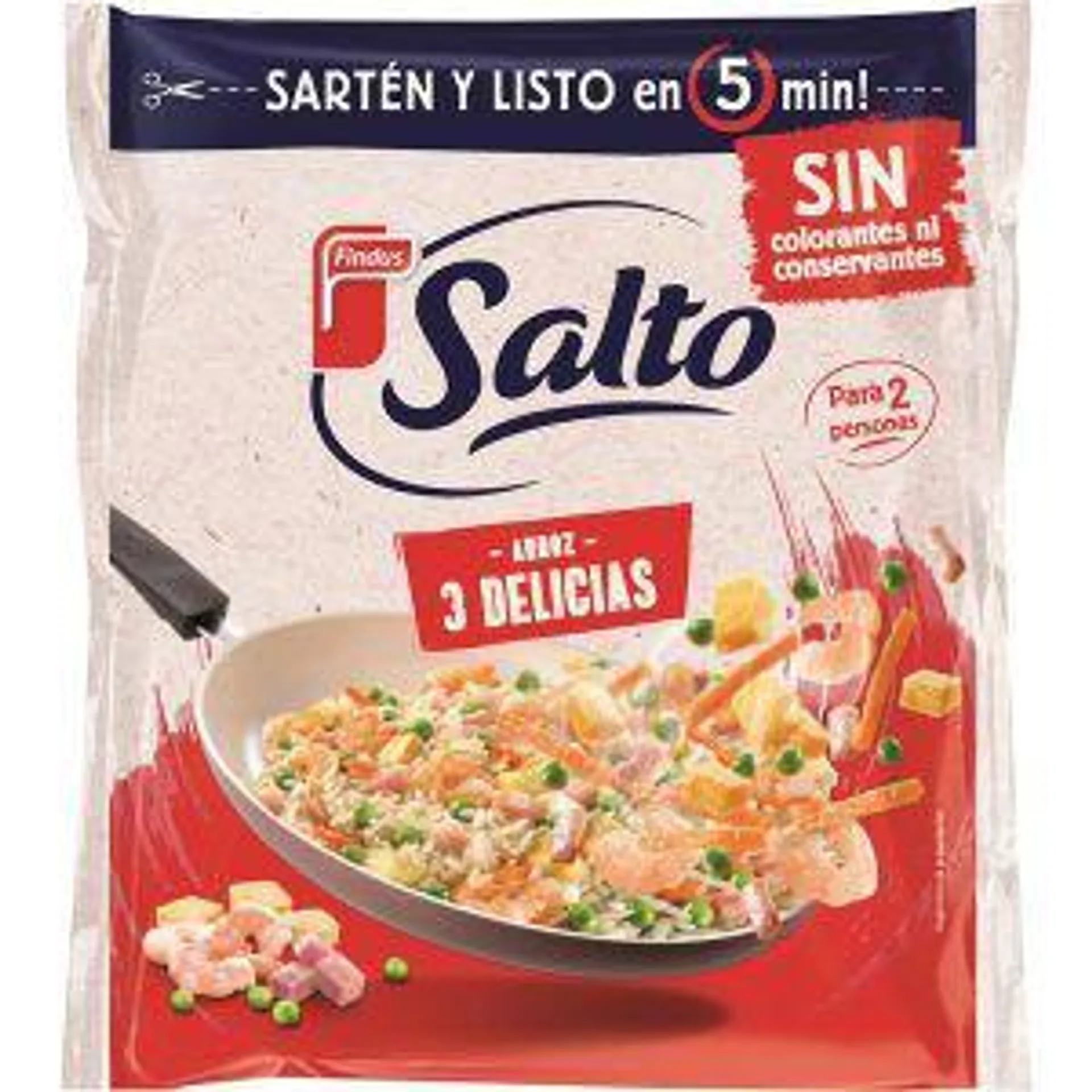 ARROZ SALTO 3 DELICIAS TRADICIONAL 500GR