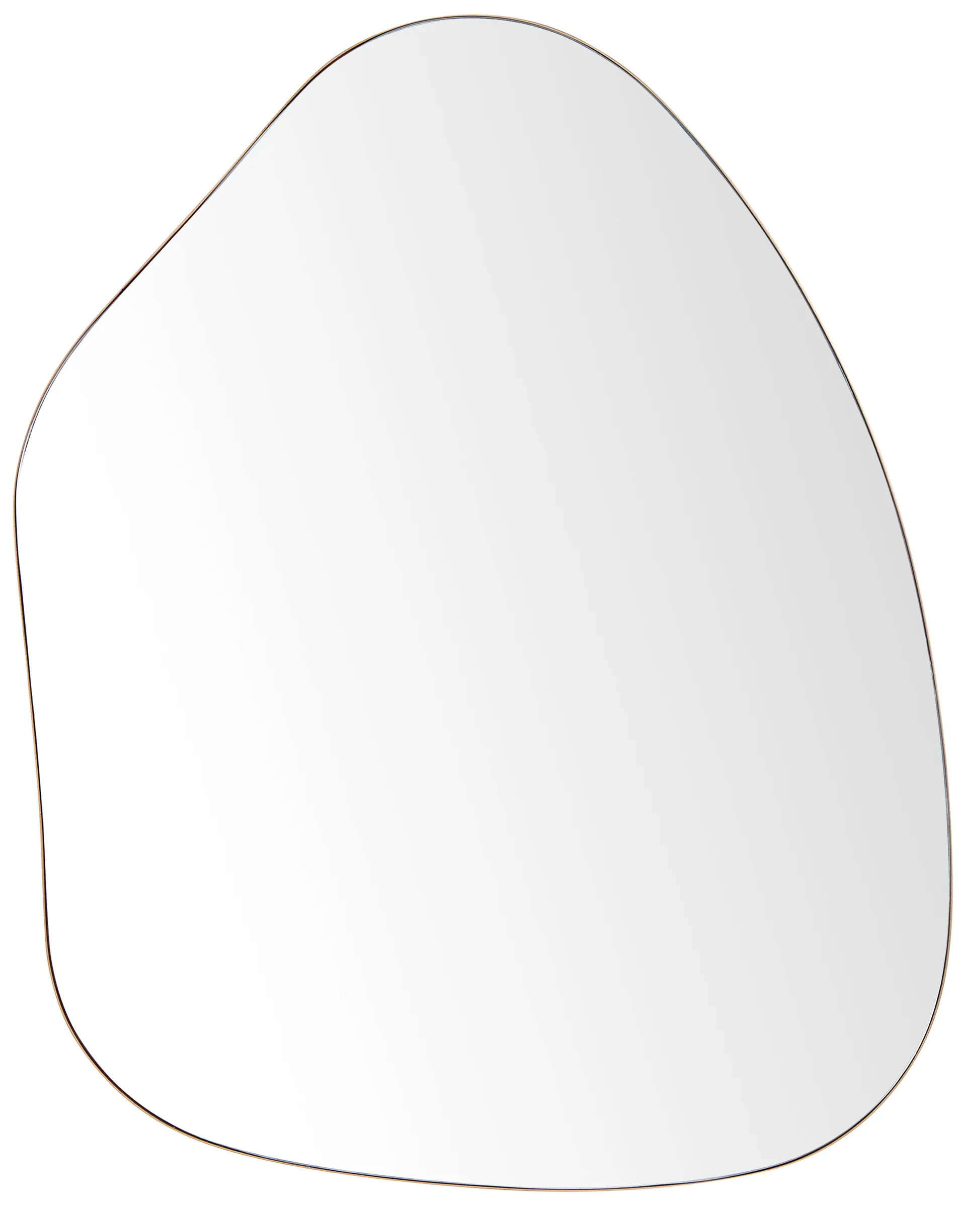 Espejo PUTEAUX 70 cm 92 cm Metal Dorado