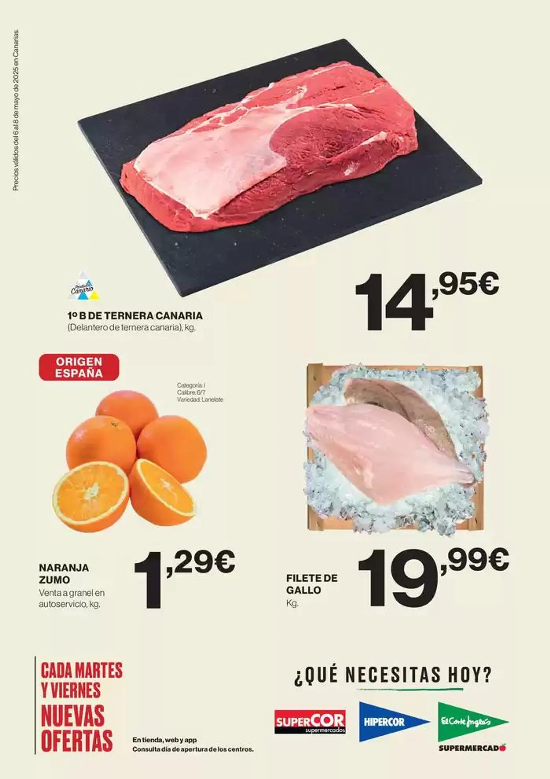 Catálogo de Precios válidos del 6 al 8 de mayo de 2025 en Canarias 6 de mayo al 8 de mayo 2025 - Página 2