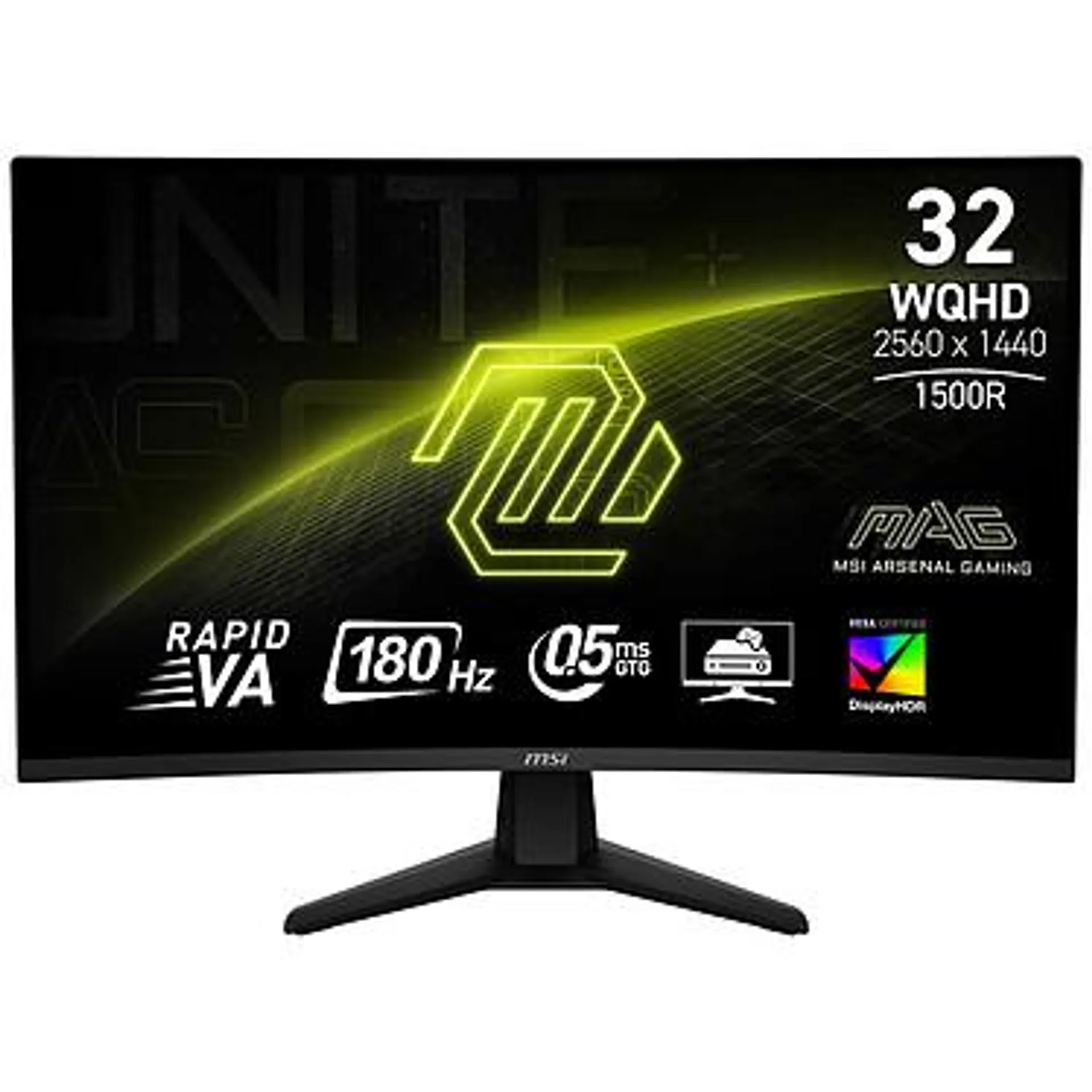 MSI 31,5" LED - MAG 32CQ6F.
