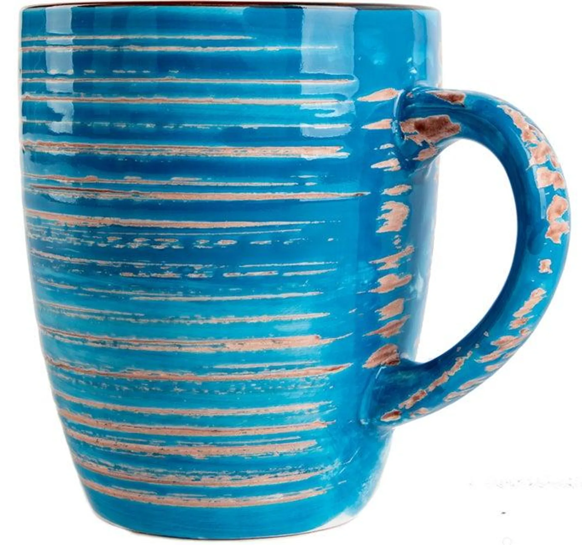 Taza Swirl azul