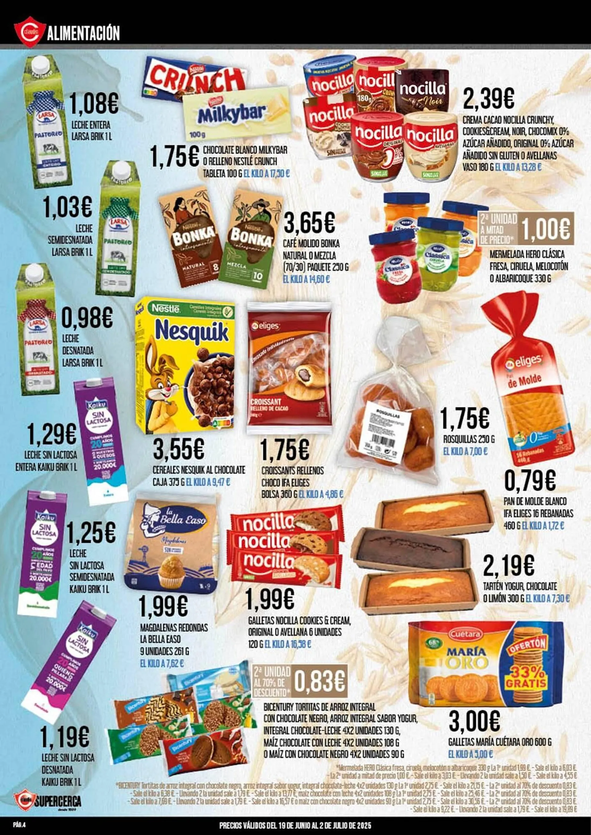 Catálogo de Folleto Claudio 19 de junio al 2 de julio 2025 - Página 4